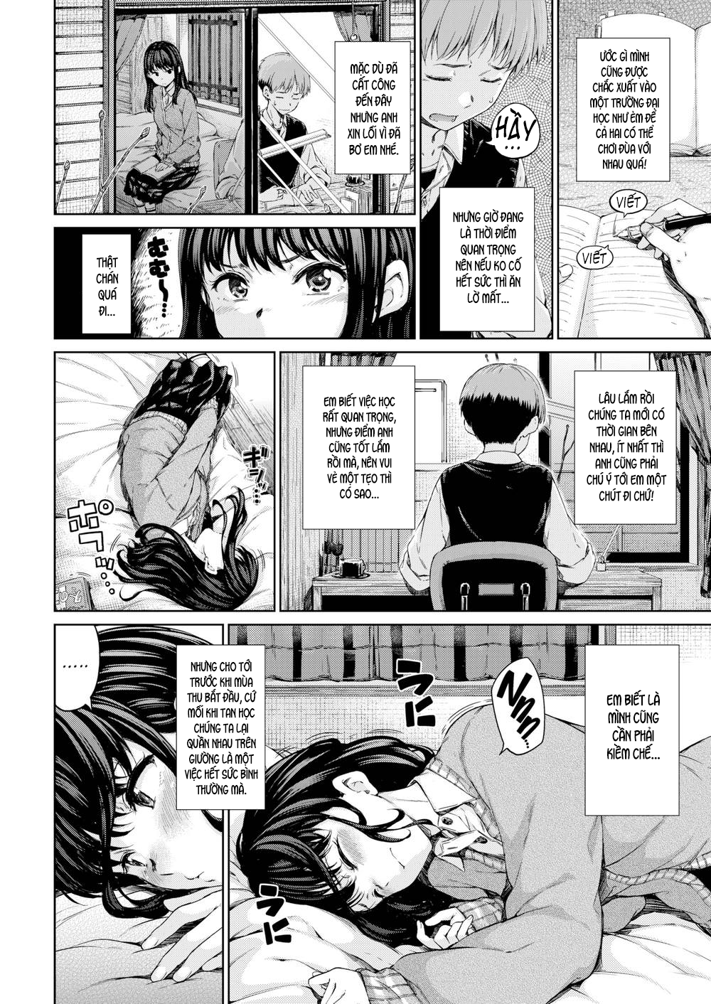 Đọc truyện hentai Atatakakute Yawarakakute (Trọn bộ) - Chap 3: Look At Me!