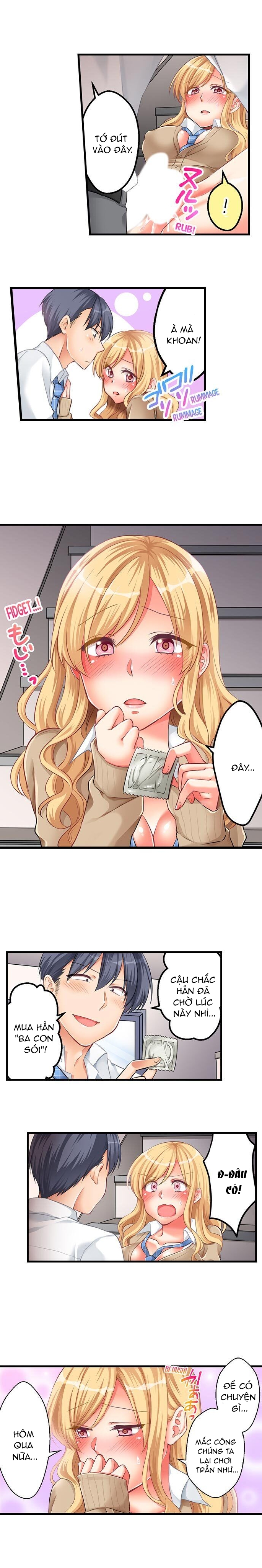 Đọc truyện hentai Làm tình với cô nàng nhà quê xinh đẹp - Chap 5: Lén Lút