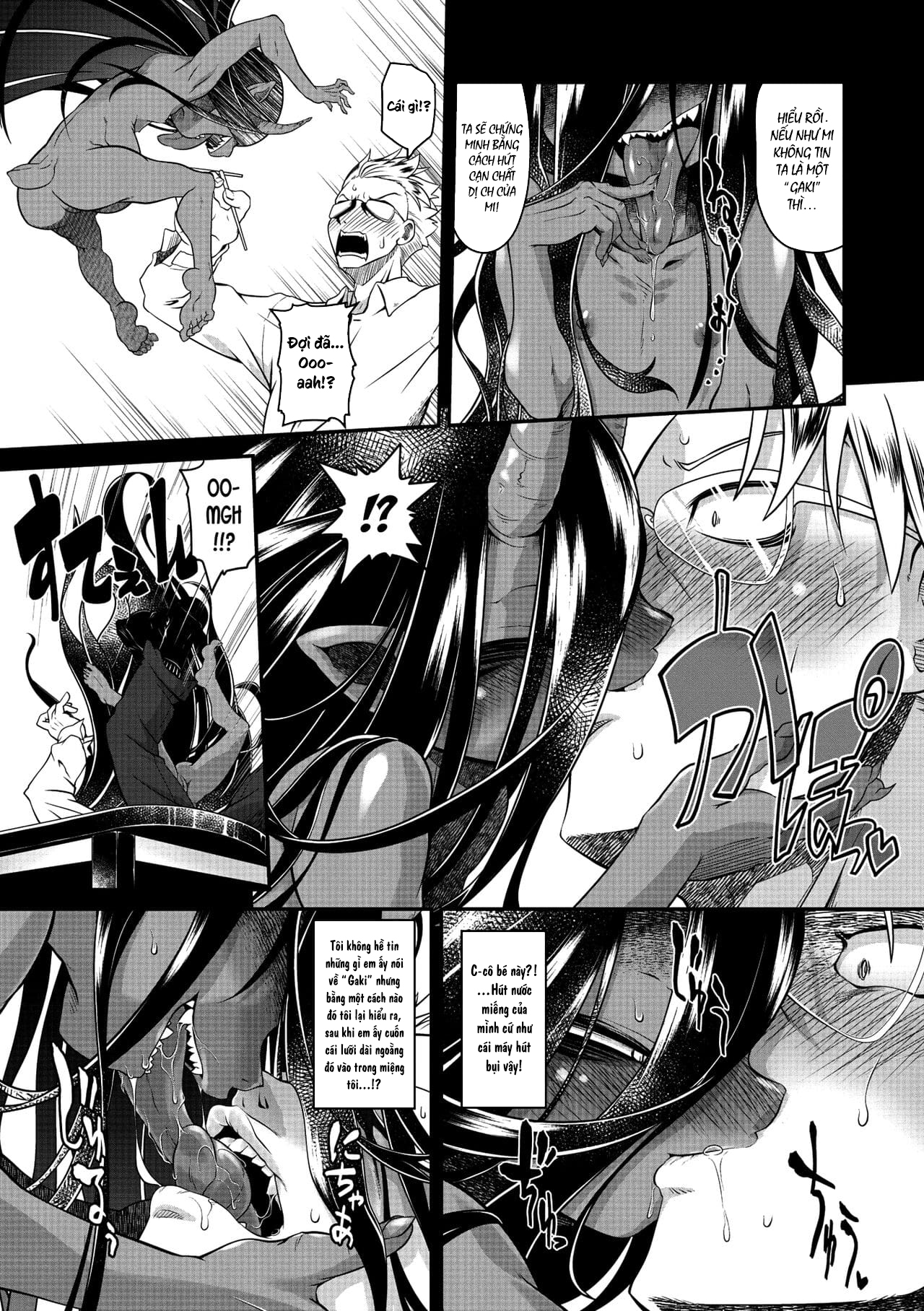 Đọc truyện hentai Một linh hồn đói bụng cứ đeo bám lấy tôi - Oneshot