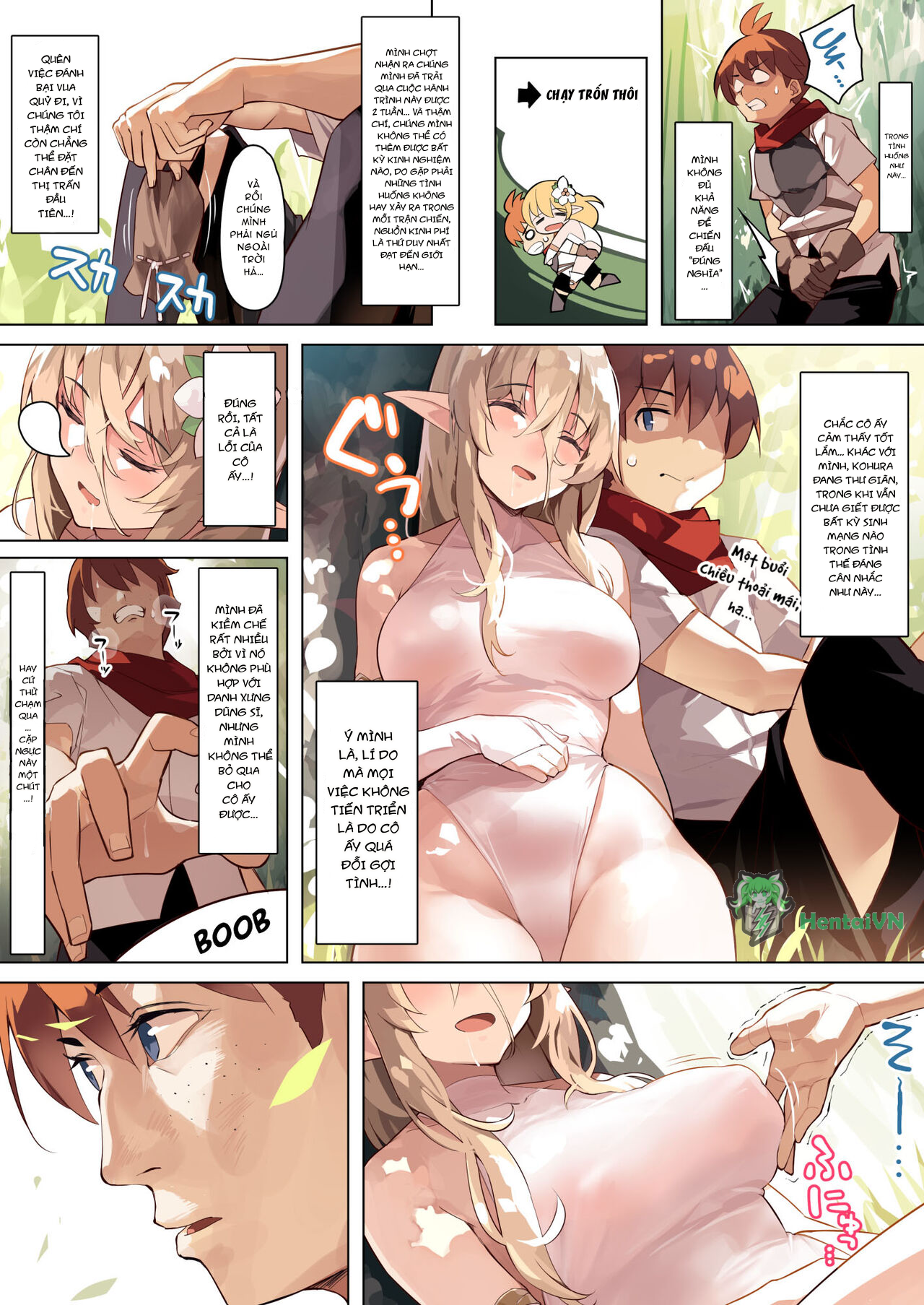 Đọc truyện hentai Dame na Otoko ni Yasashii Elf Manga - Oneshot
