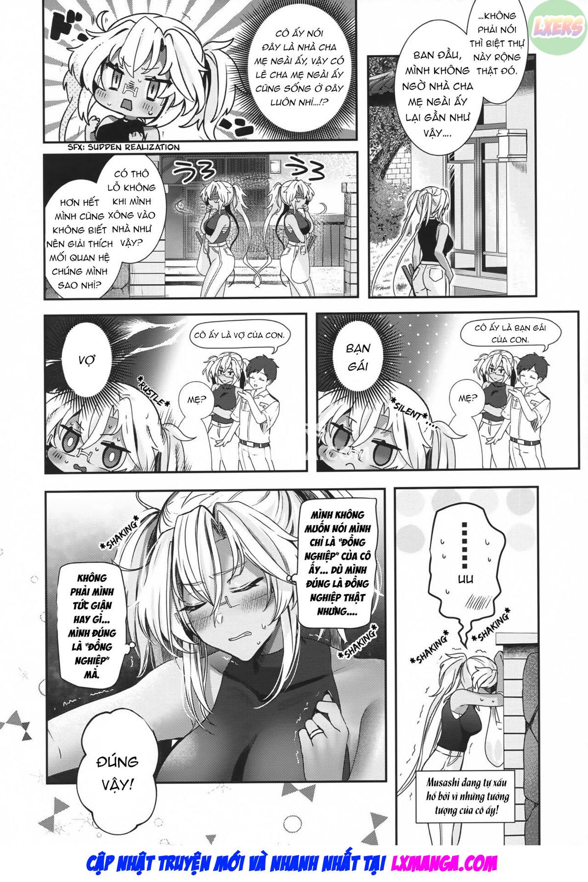 Đọc truyện hentai Musashi-San No Yoru Jijou Anata No Ai Kagi Hen - Oneshot
