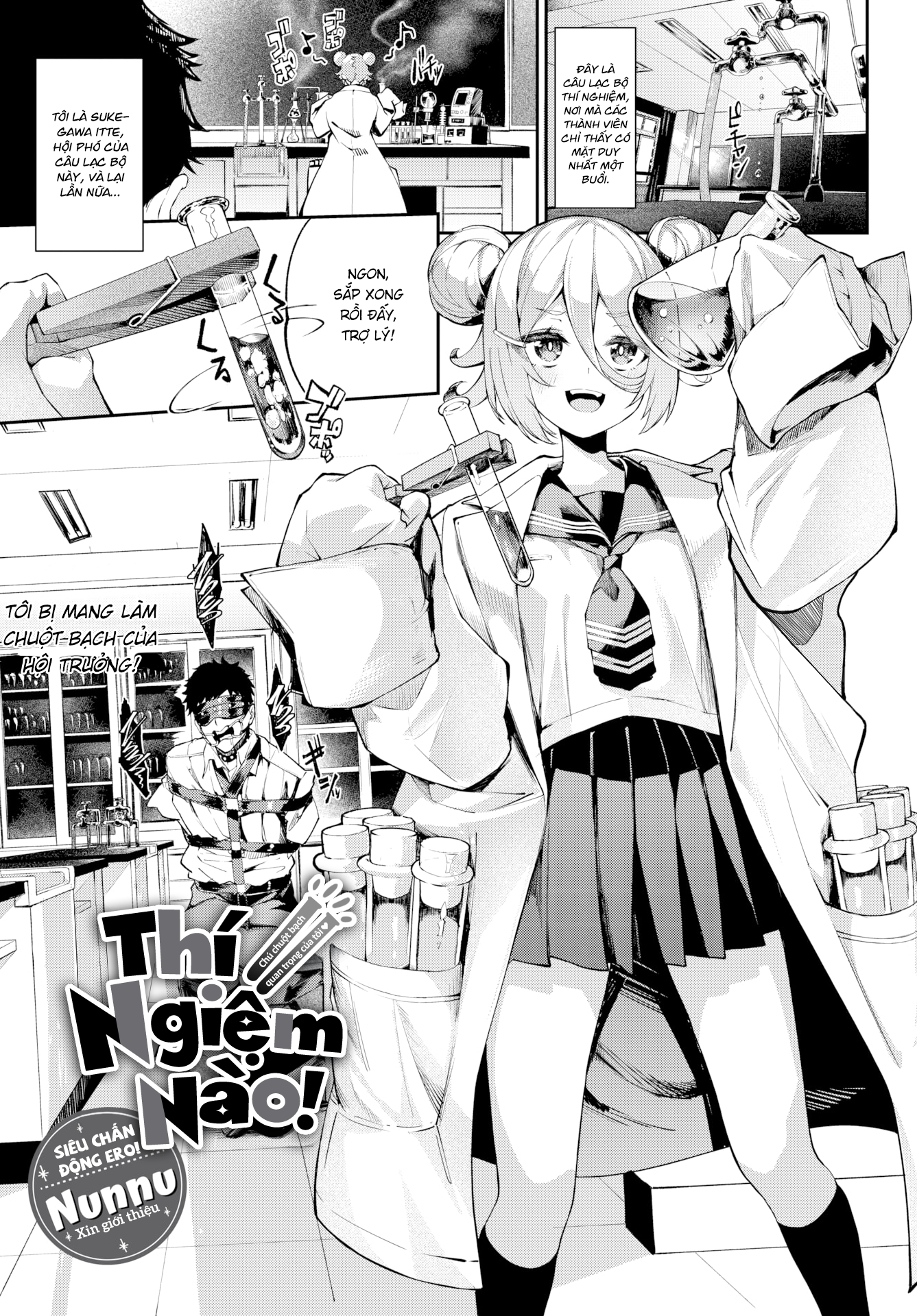 Đọc truyện hentai Thí Nghiệm Nào! - Oneshot