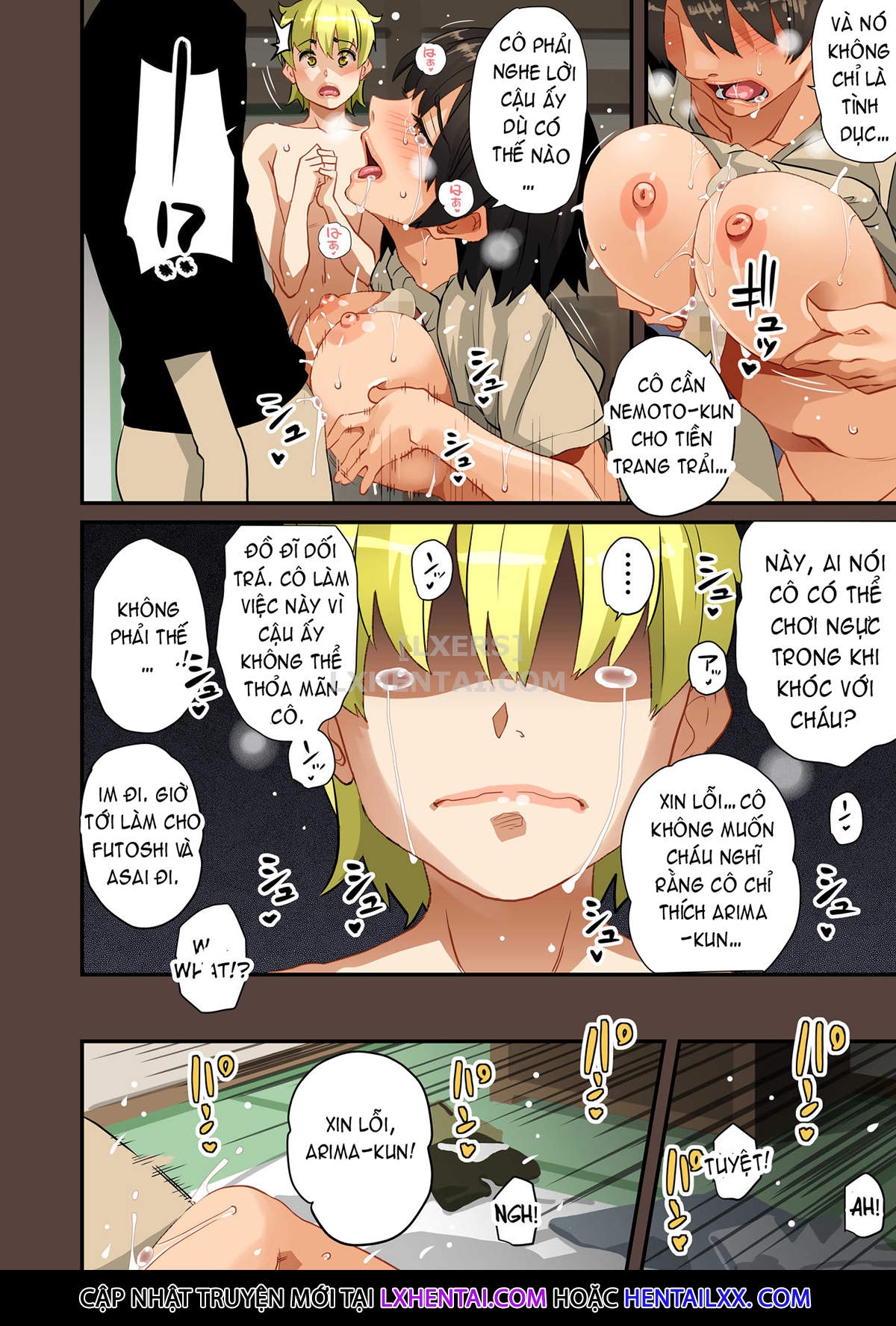 Đọc truyện hentai Gia Tộc Dâm Loàn - Chap 7