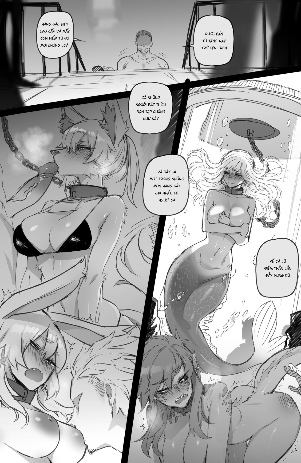 Đọc truyện hentai Khu chợ nô lệ - Oneshot