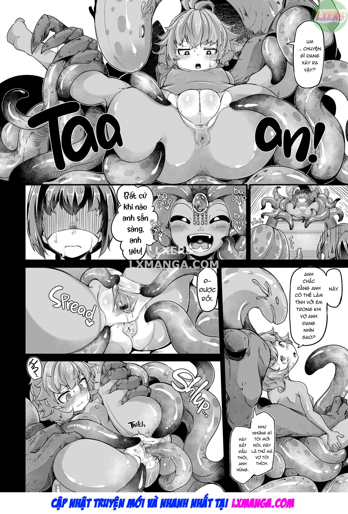 Đọc truyện hentai Tái thiết!? Thụ tinh giữa các loài - Chap 6 - [END]