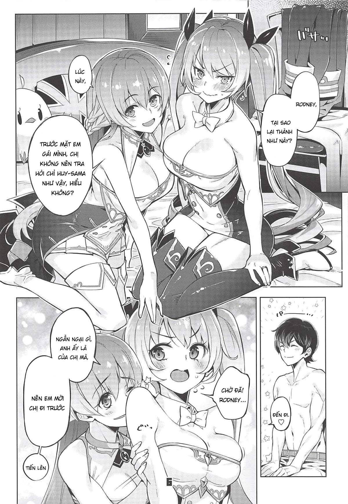 Đọc truyện hentai Rodney Shite Nelson (Azur Lane) - Oneshot