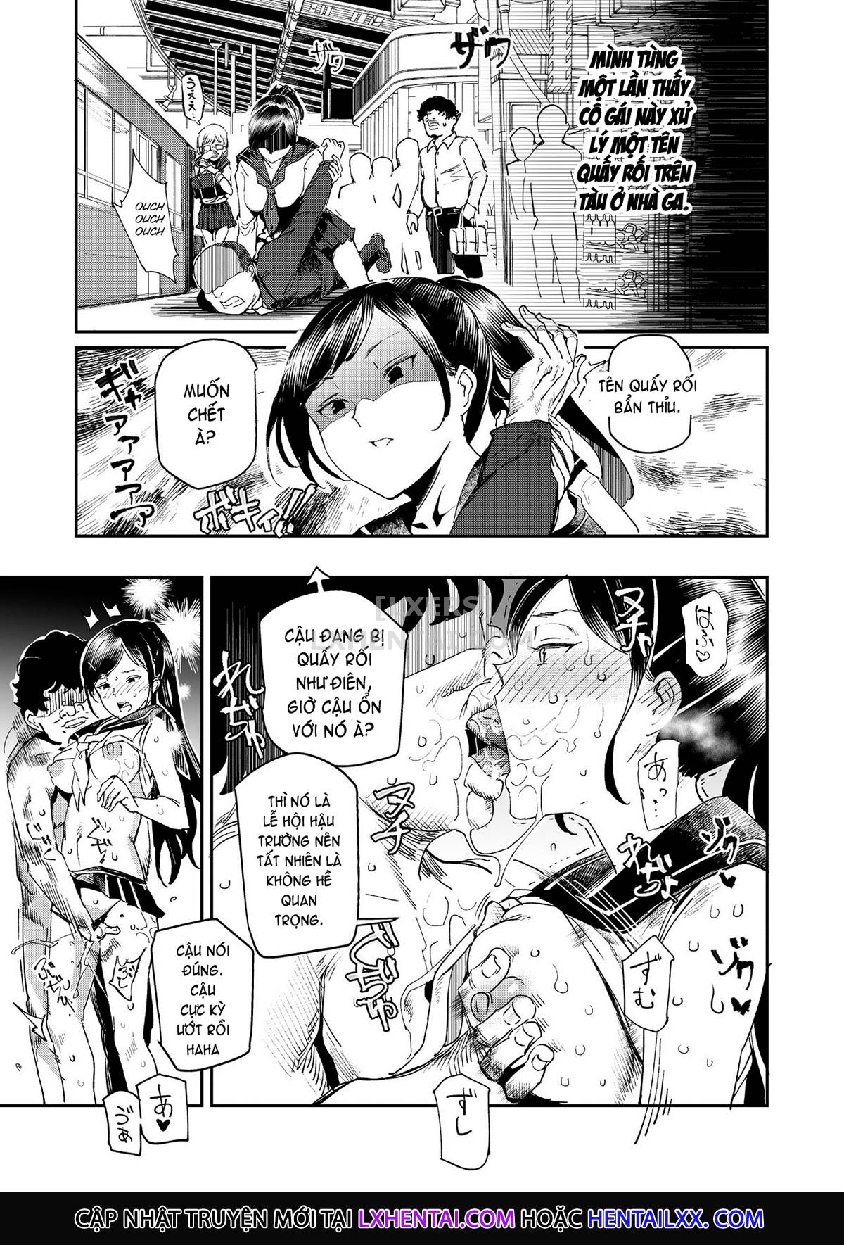 Đọc truyện hentai The Old School Building's Backstage Festival - Chap 3 - Sunday Edition: All Of You Will Be My Meat Urinals Forever