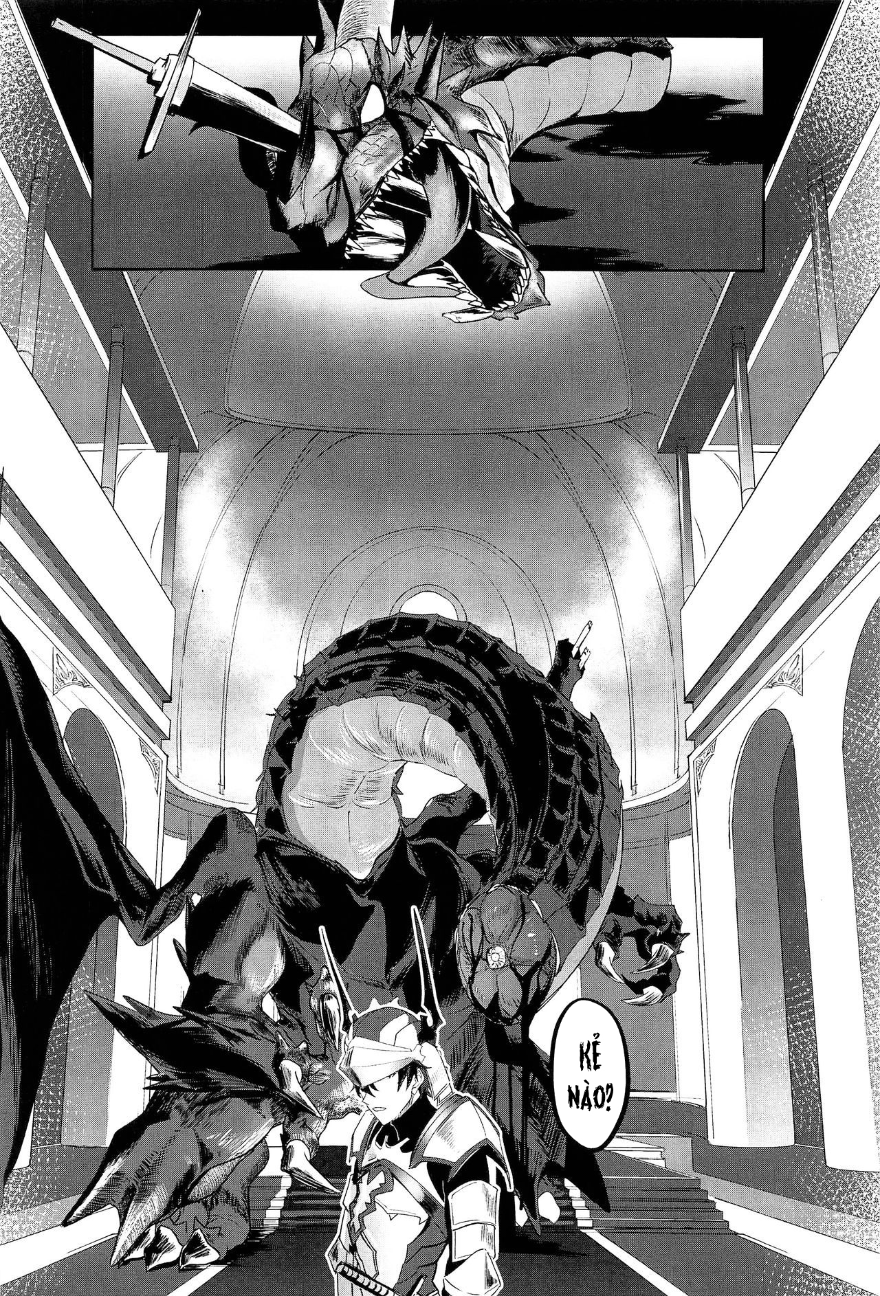 Đọc truyện hentai Yuusha no Dorei Inmon ga Maou no Musume o Youshanaku Osou! - Oneshot