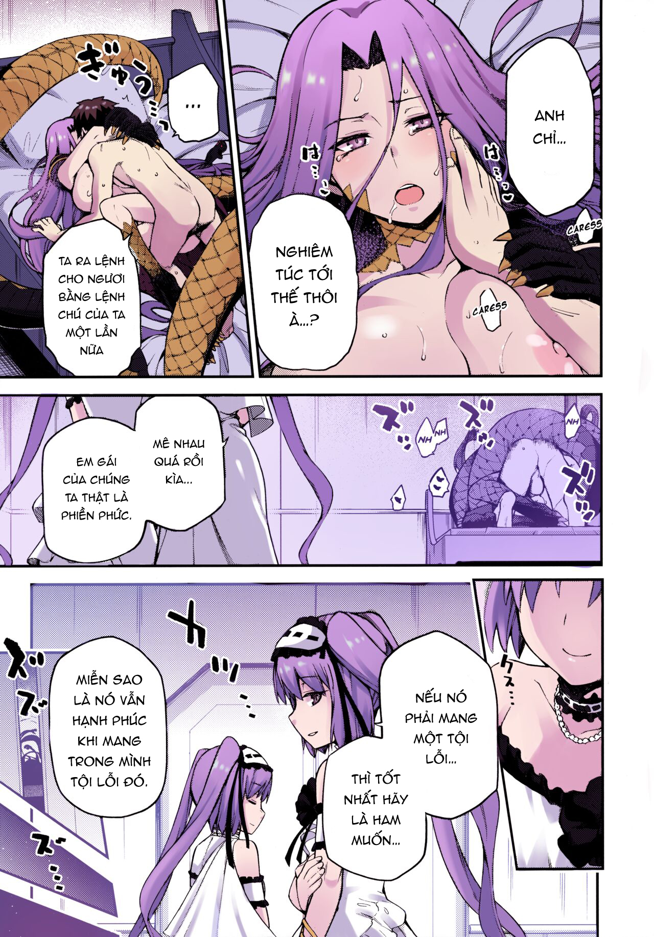 Đọc truyện hentai Bản năng của nữ xà thần - Bản full màu [Không che]