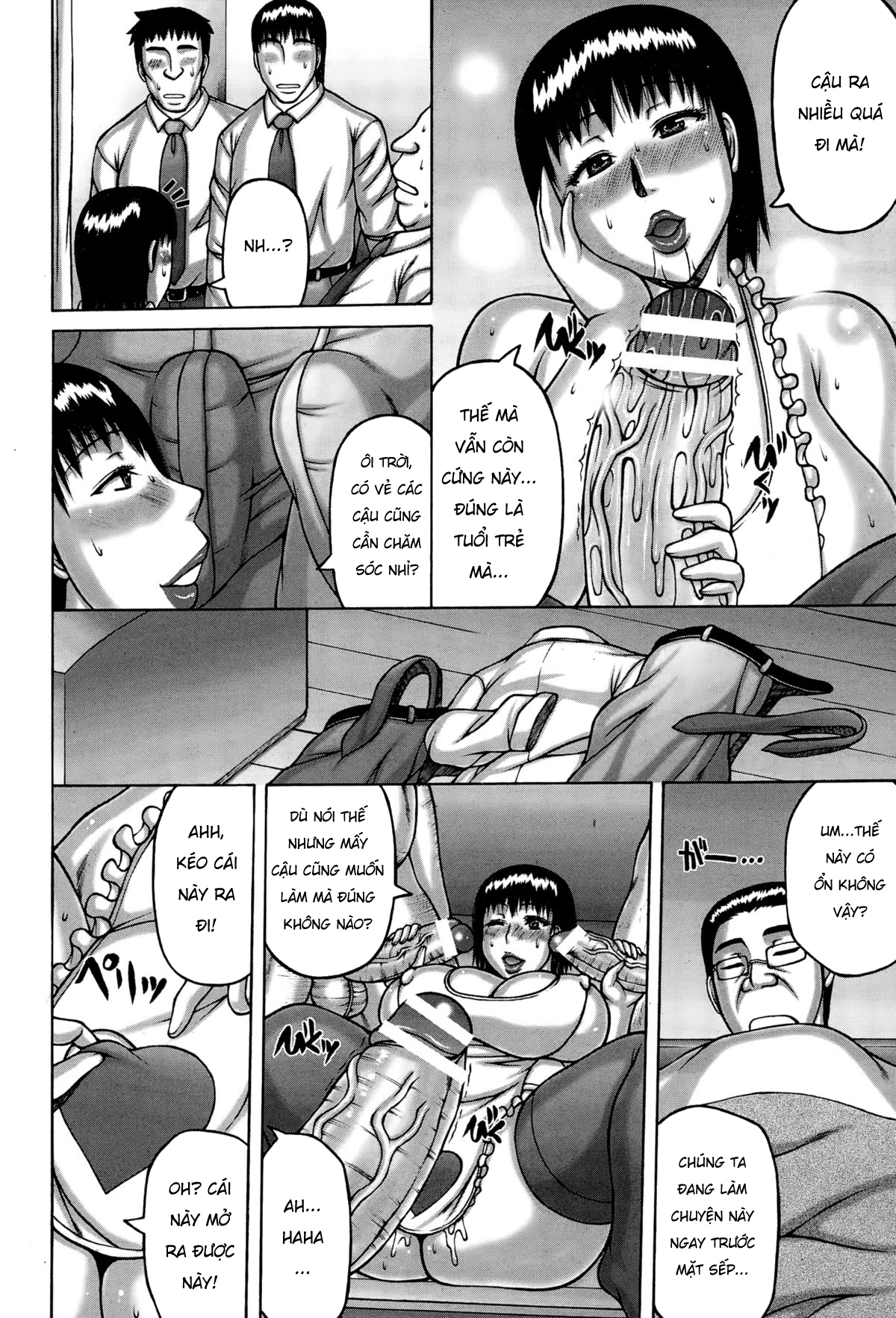 Đọc truyện hentai Cách tiếp khách bằng tình dục của vợ tôi - Oneshot