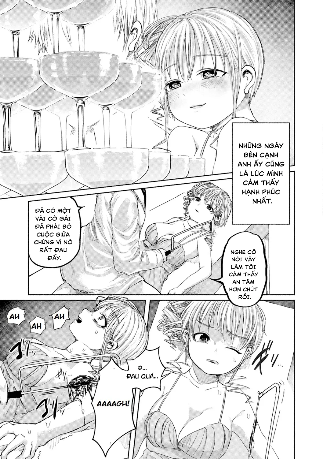 Đọc truyện hentai Tháp rượu Champagne làm từ máu. - Oneshot