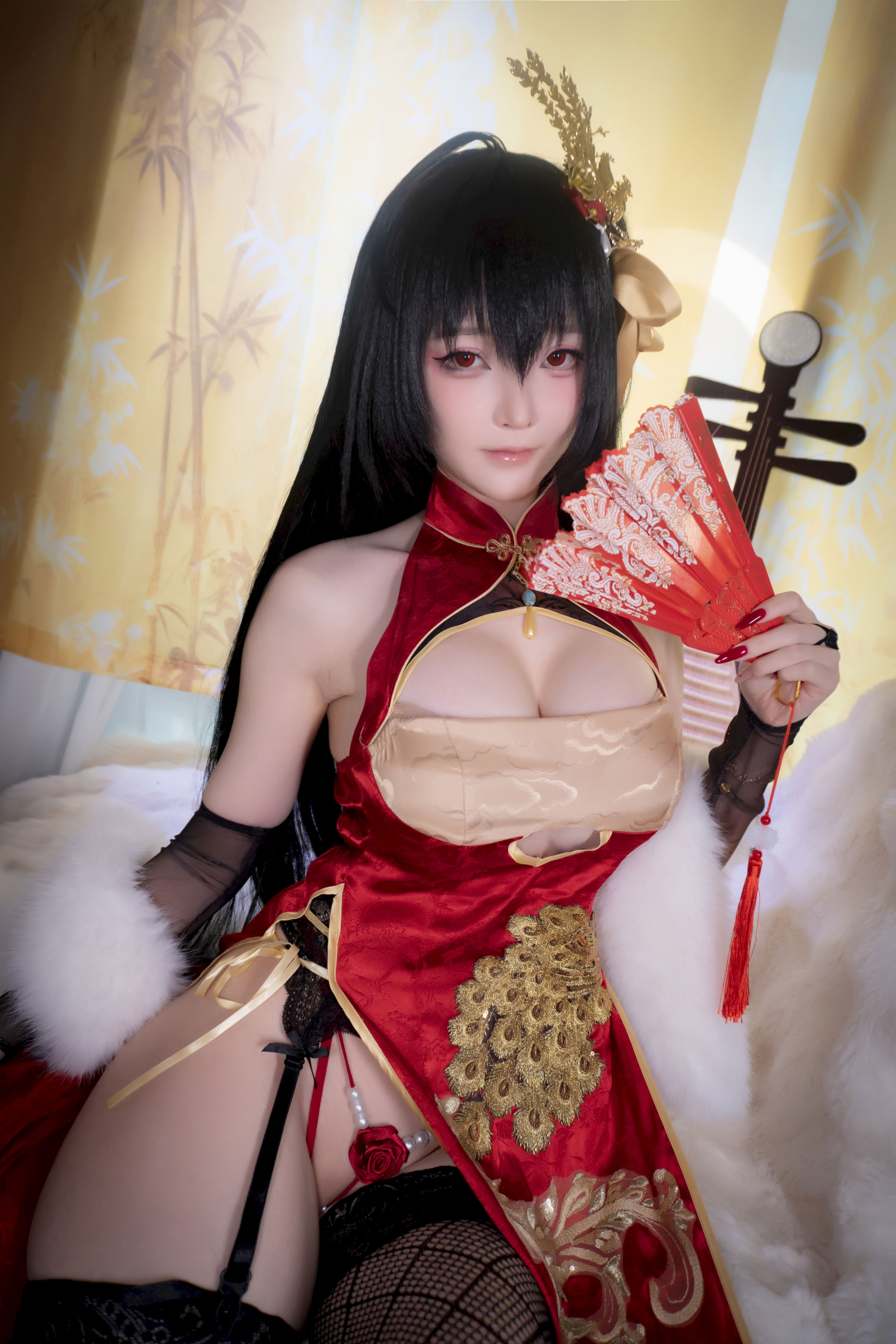 Đọc truyện hentai Tuyển tập Albums siêu phẩm Cosplay - Chap 1411 - Yi Xiaoyangze Dafeng Cheongsam