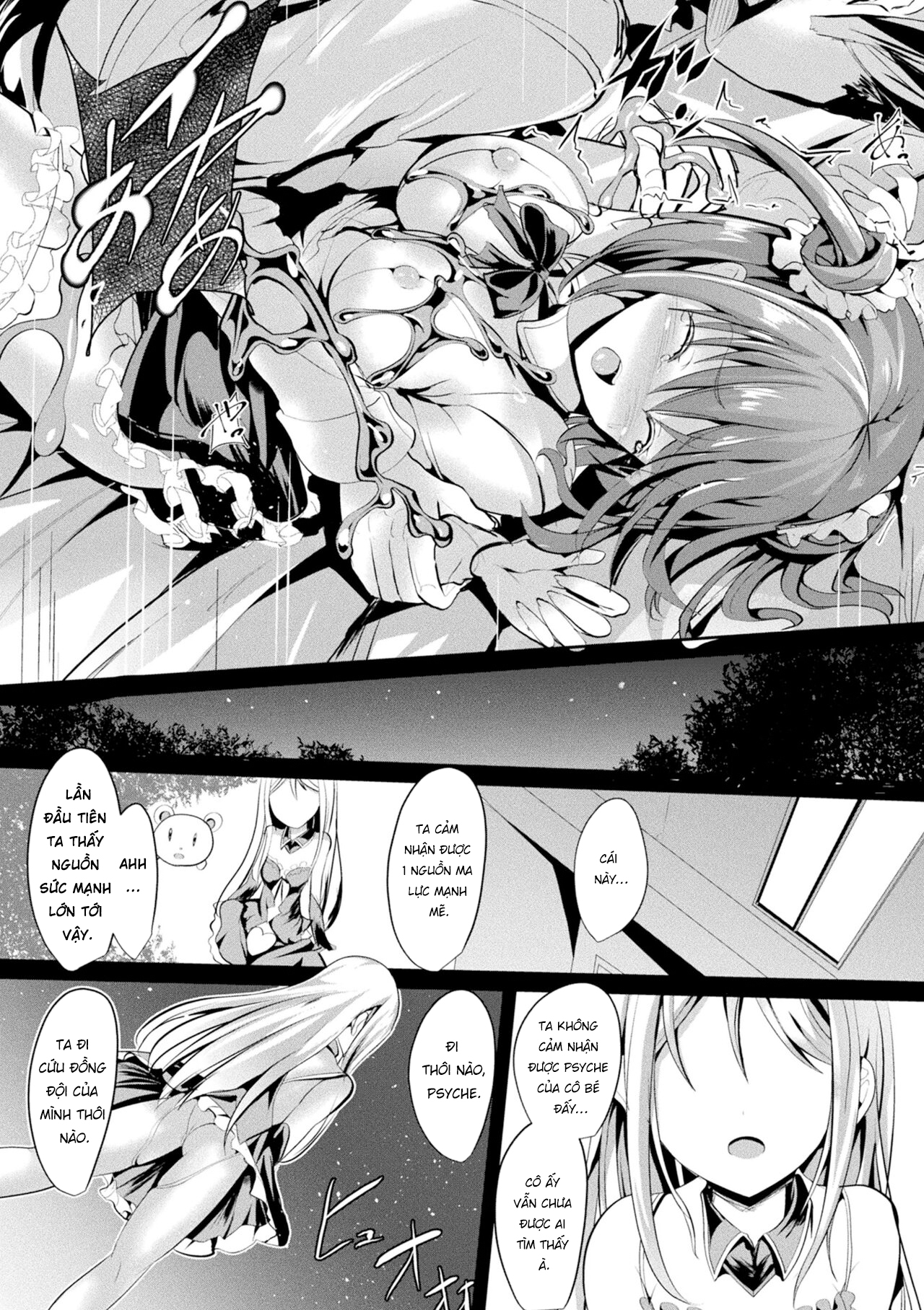 Đọc truyện hentai Thiếu nữ ma thuật - Chap 4