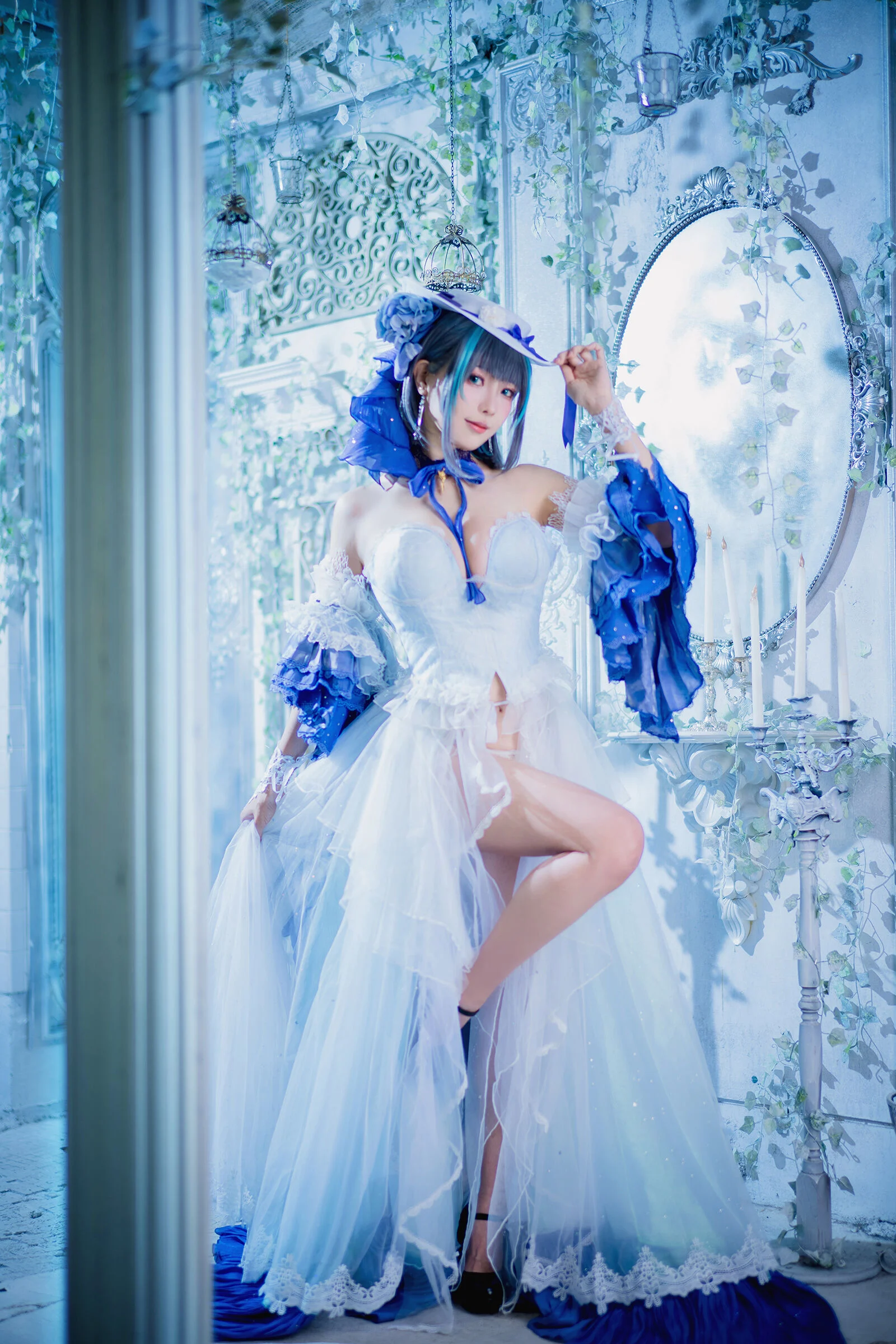 Đọc truyện hentai Tuyển tập Albums siêu phẩm Cosplay - Chap 365 - ely - cheshire dress