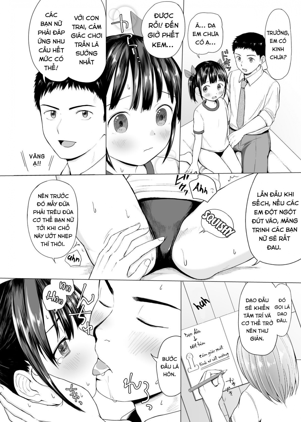 Đọc truyện hentai J○ Time For Sex Education - Oneshot