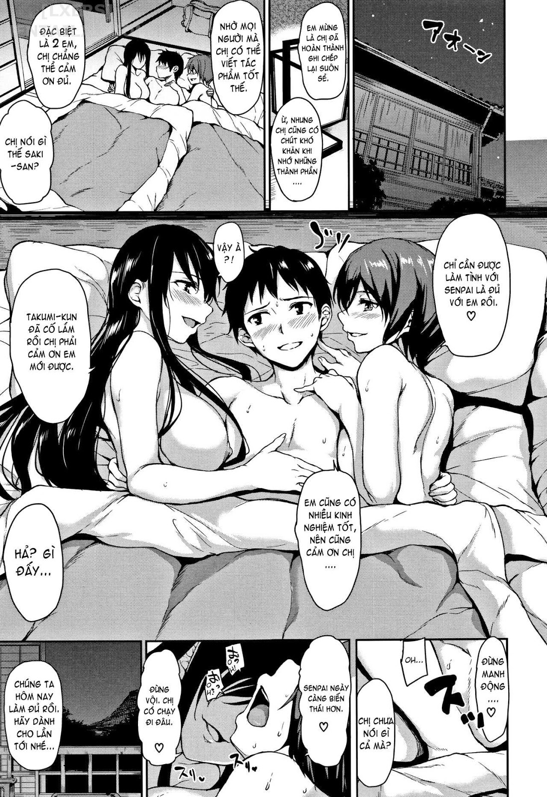 Đọc truyện hentai Yukemuri Harem Monogatari - Chap 4