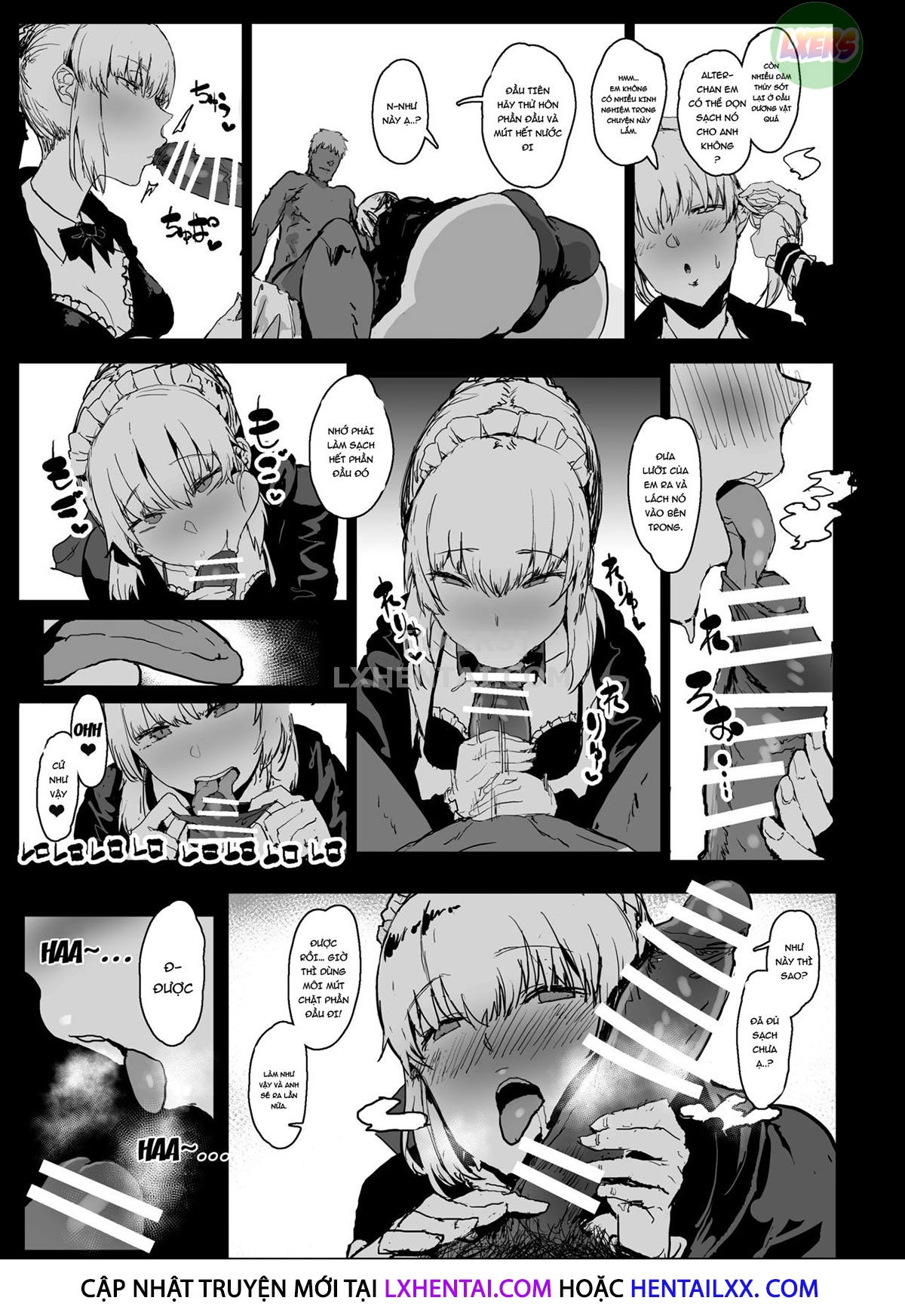 Đọc truyện hentai Yarichin Ni Gohoushi Sex Suru Nama Onaho To Seishori Maid Netorase Hon - Oneshot