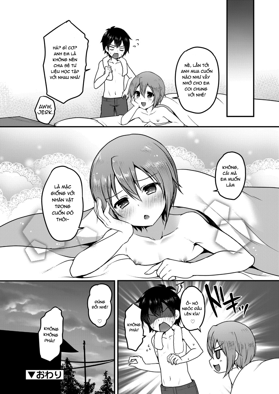 Đọc truyện hentai Anh em cùng một hang à? - Oneshot