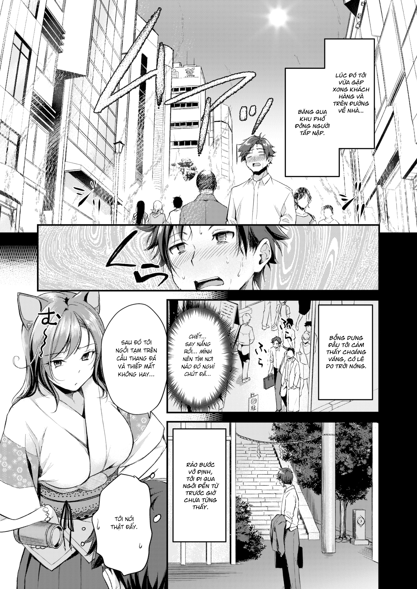 Đọc truyện hentai Nữ Tiên Tri Tai Thú - Chap 1