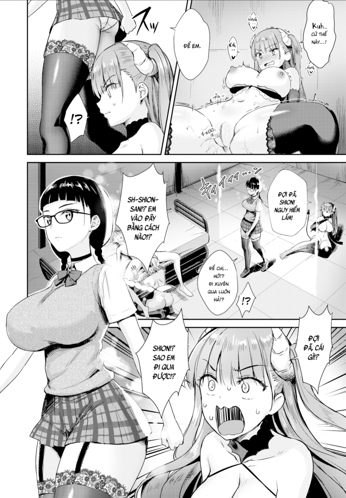 Đọc truyện hentai Hàng xóm của tôi là Succubus - Chap 4