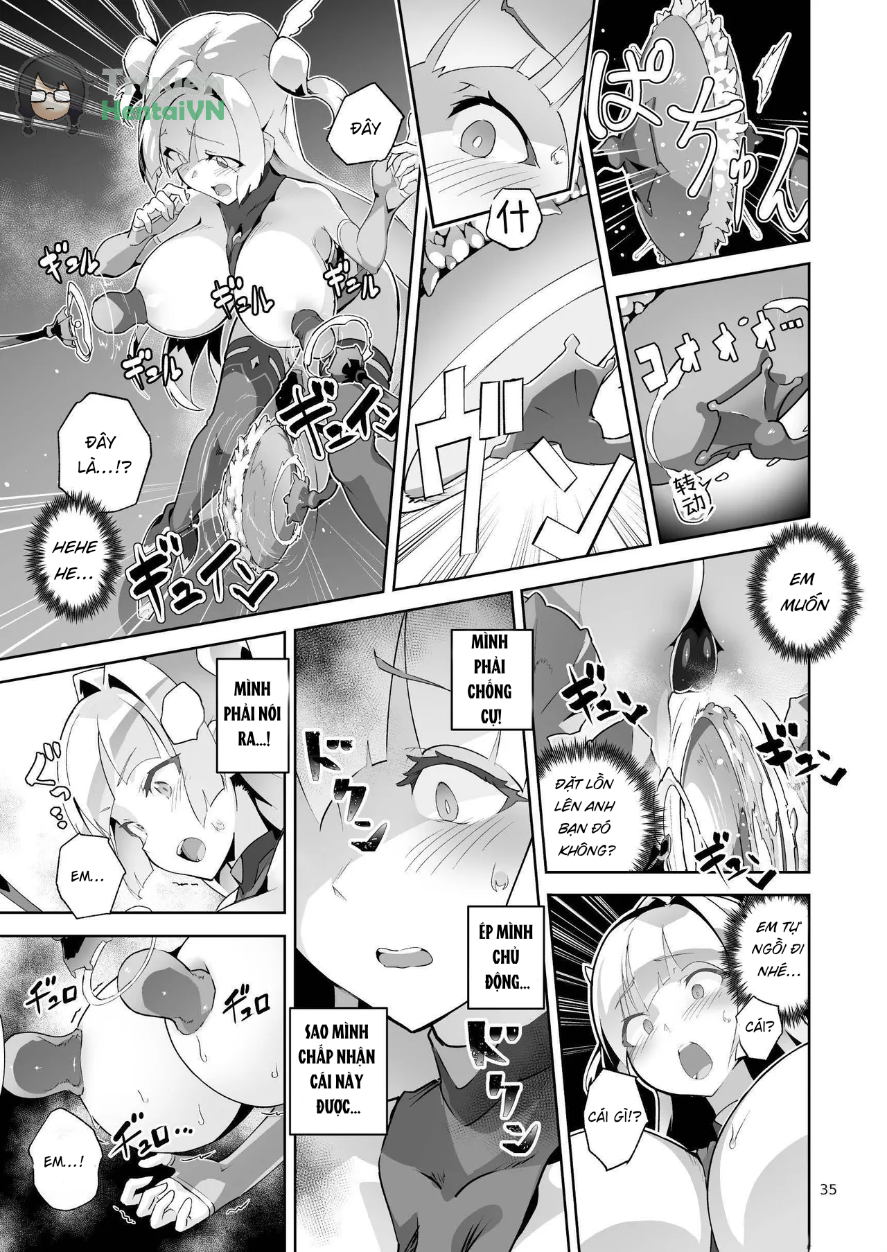Đọc truyện hentai Kotohana 4 -Seishinkan Innyuu Ganrou Kairou - Oneshot
