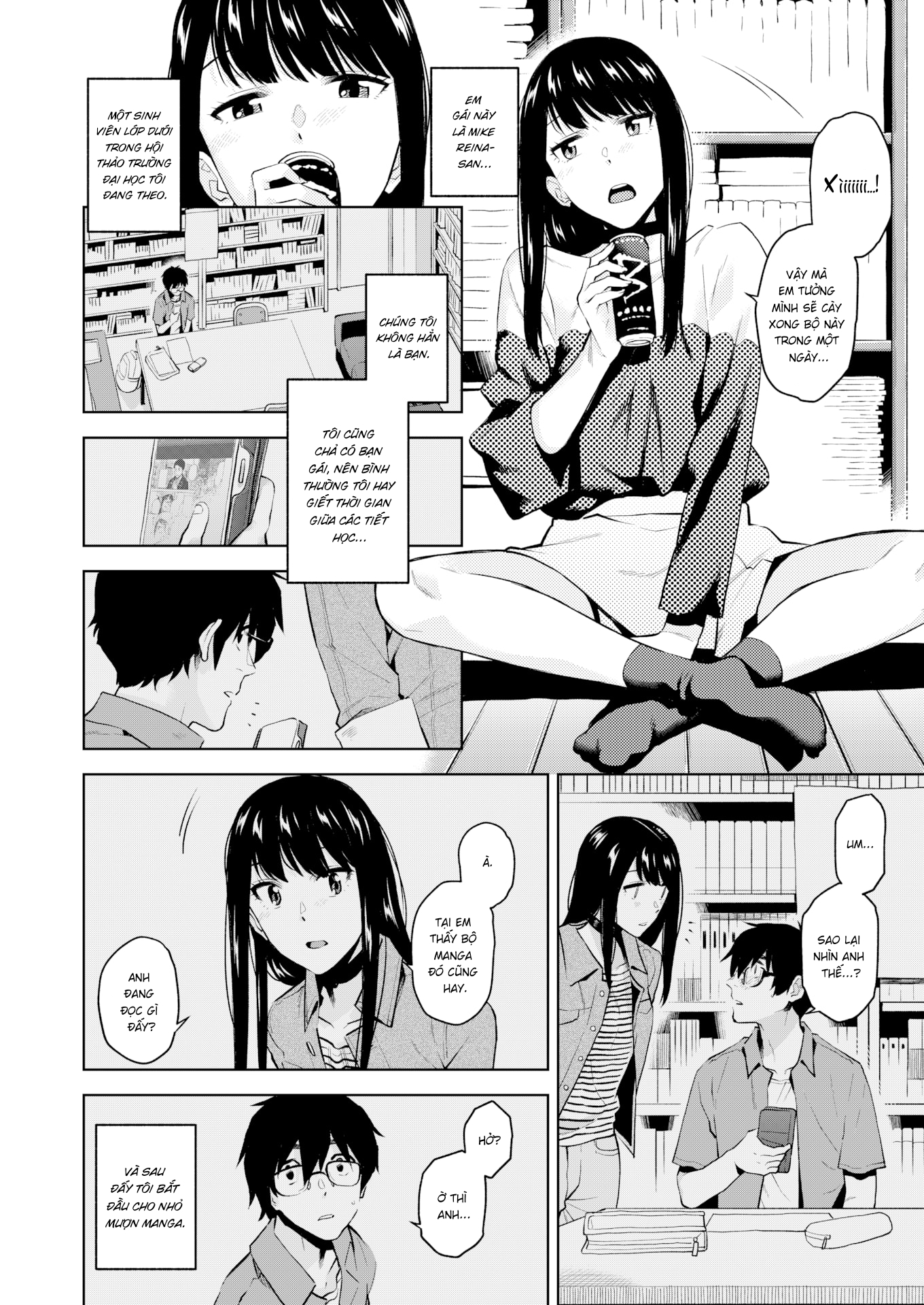 Đọc truyện hentai Mèo Tam Thể - Oneshot