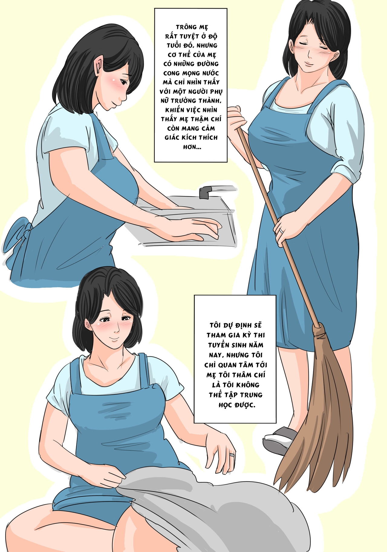 Đọc truyện hentai Tonight Mom gets me off! - Oneshot