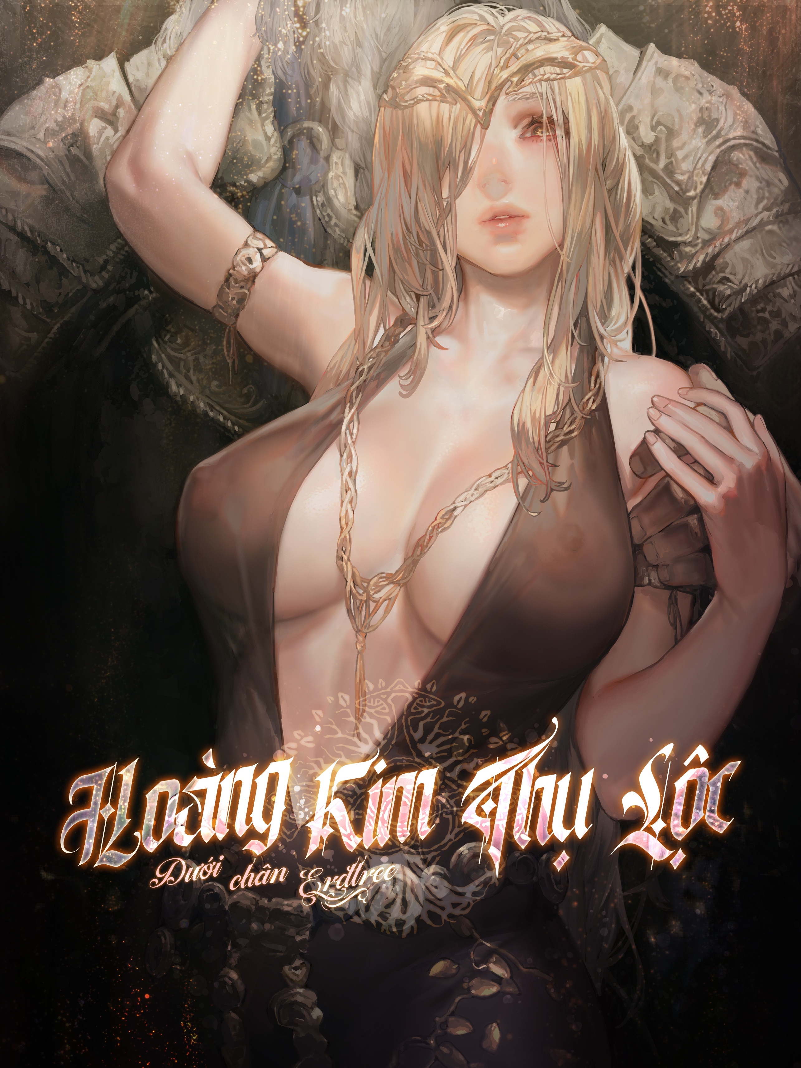 Đọc truyện hentai Hoàng Kim Thụ Lộc ~Dưới chân Erdtree~ - Bú fame nhẫn cỏ
