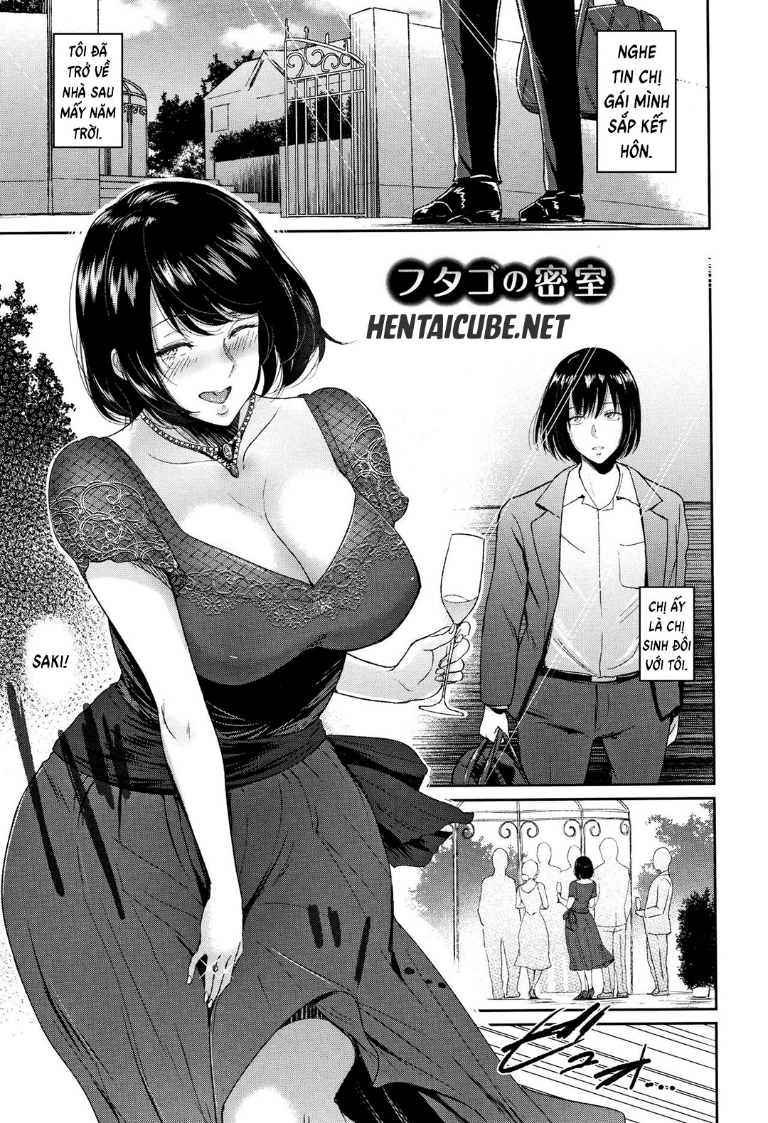 Đọc truyện hentai Chị gái sinh đôi sắp kết hôn - Oneshot