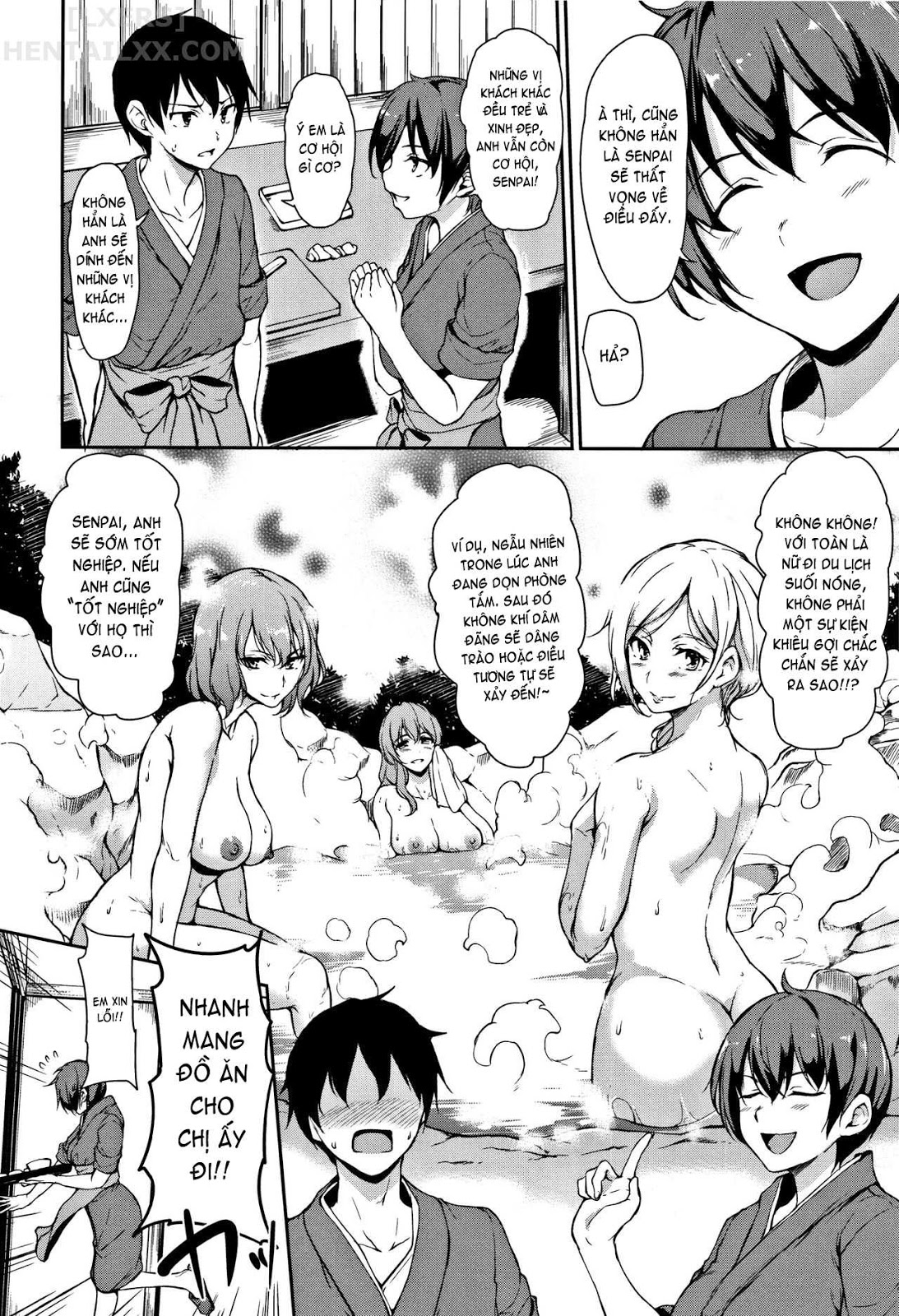 Đọc truyện hentai Yukemuri Harem Monogatari - Chap 1