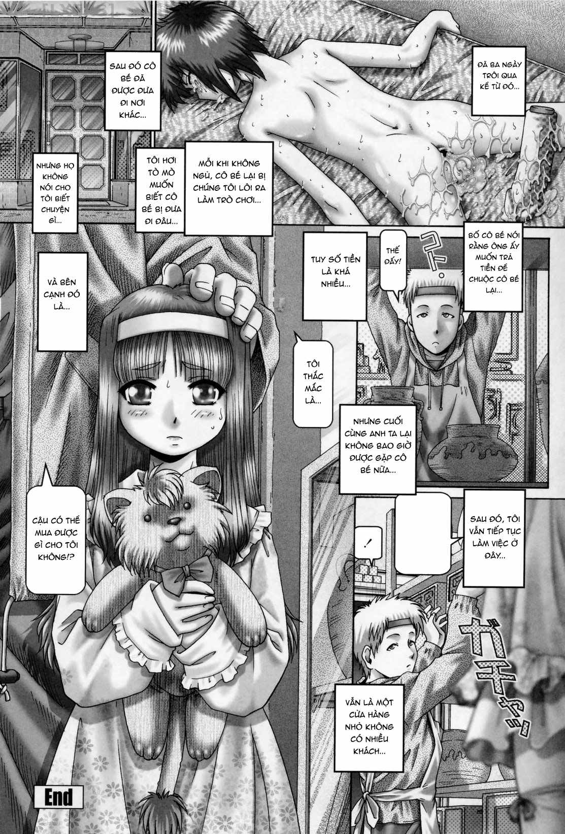Đọc truyện hentai Tenshi no Shizuku - Chap 7