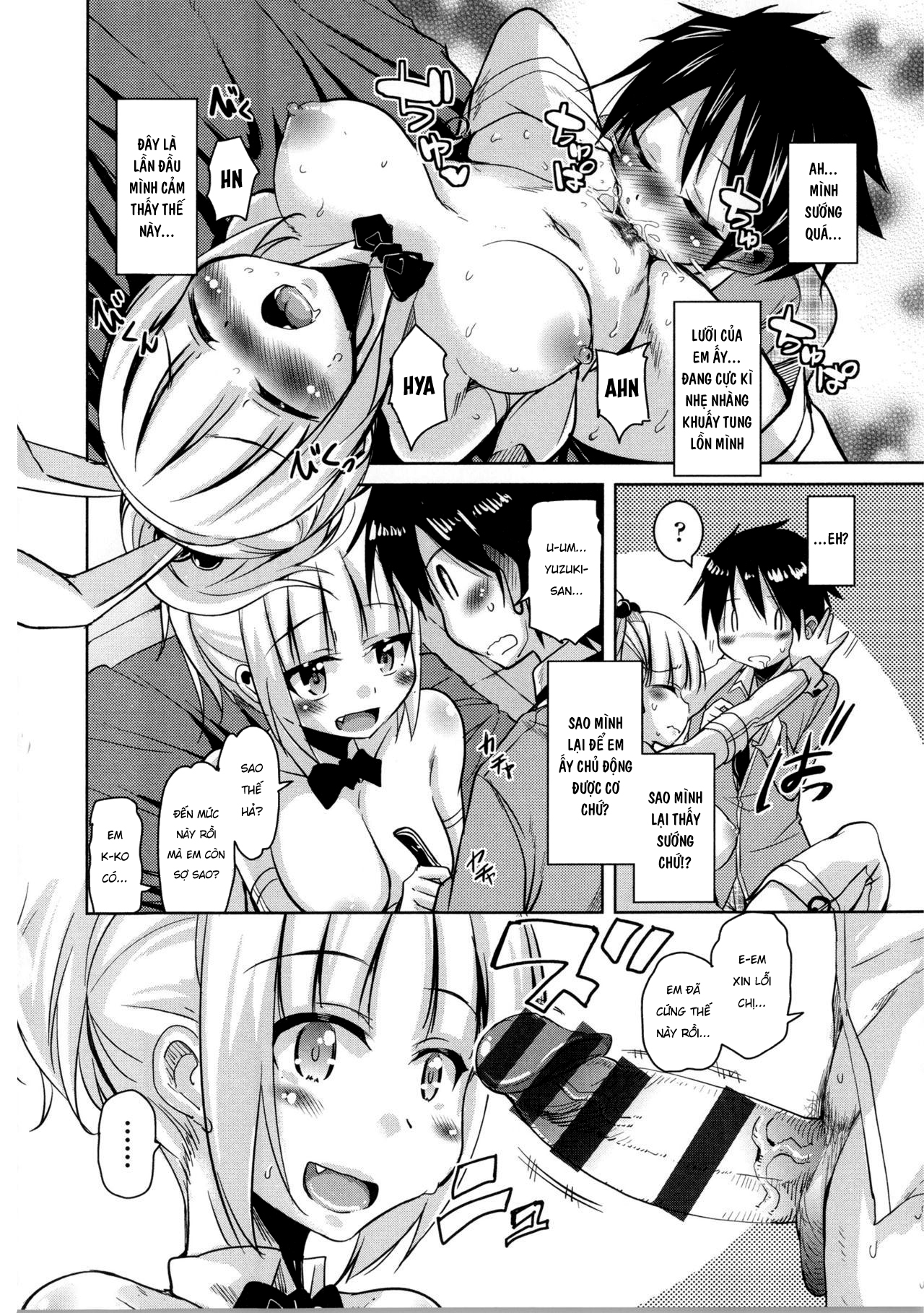 Đọc truyện hentai Câu lạc bộ thỏ ngọc dâm đãng - Chap 4