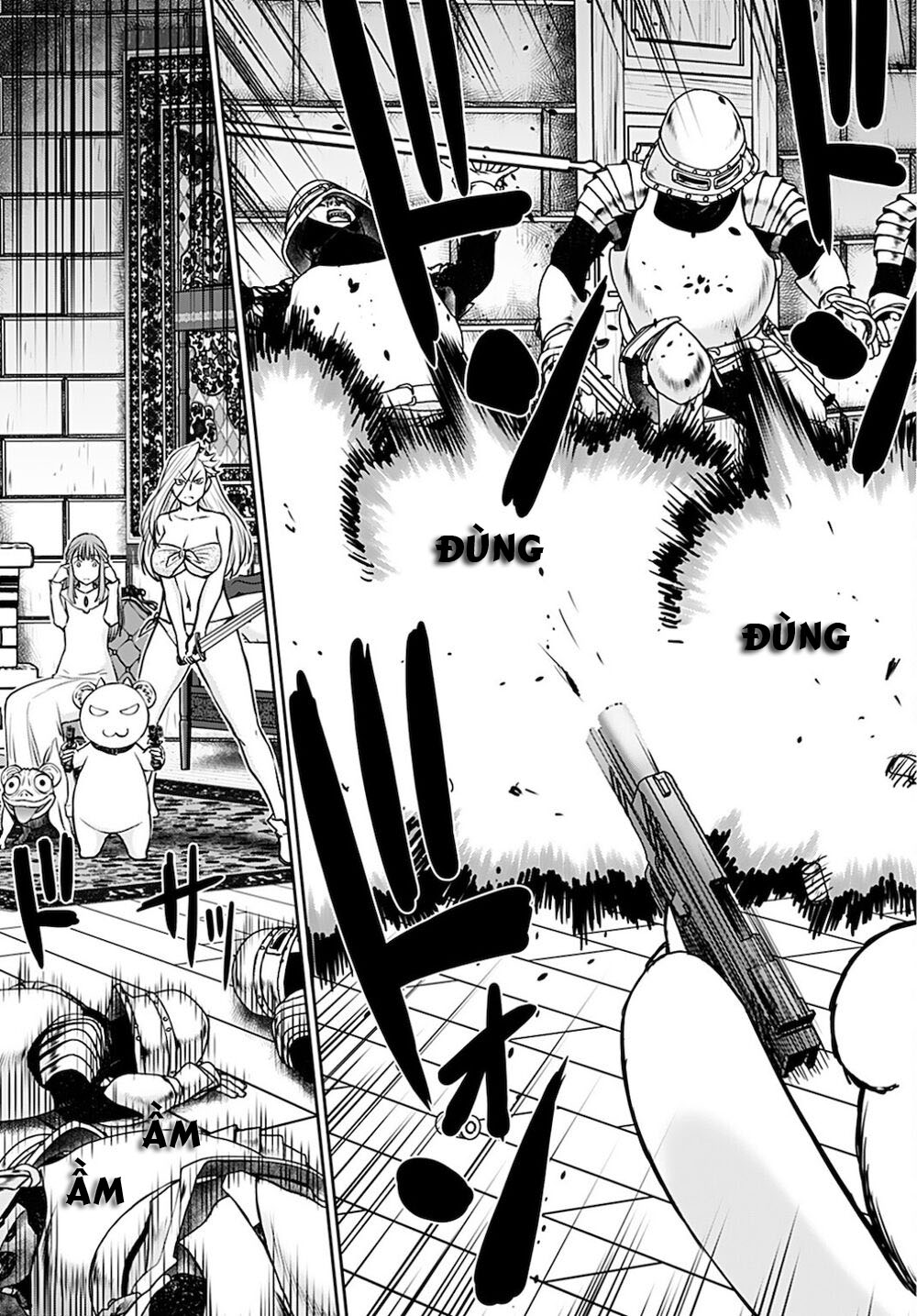 Đọc truyện hentai Xạ thủ mềm mại của Nữ chiến binh - Chap 17