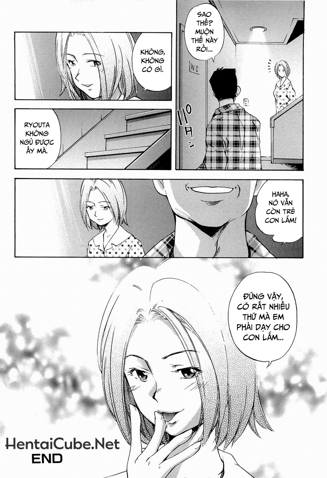 Đọc truyện hentai Khát khao mẹ và con trai - Chap 6 - Vị khách trong đêm