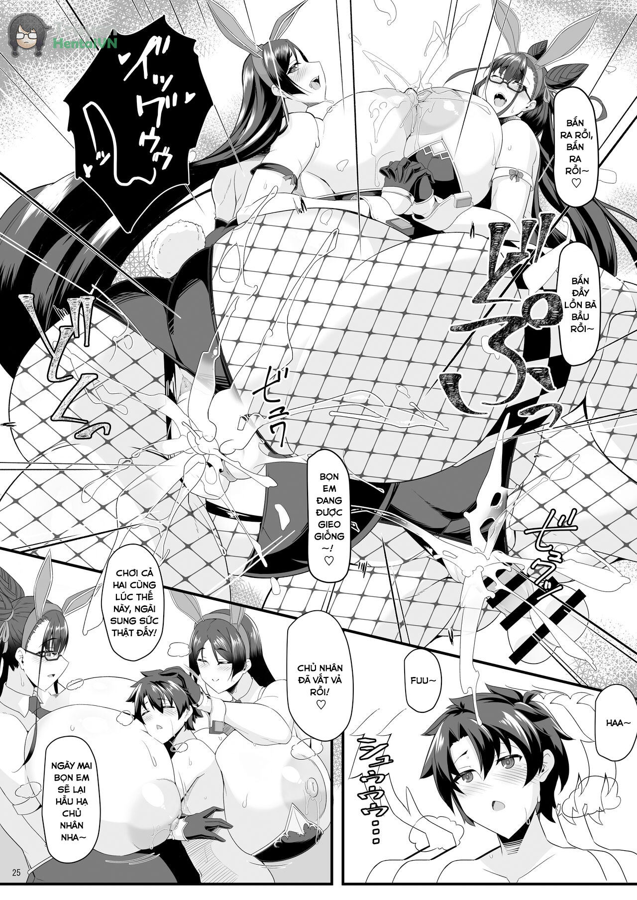 Đọc truyện hentai Sou Nadeshiko to Hitomi Au - Zú nhạt