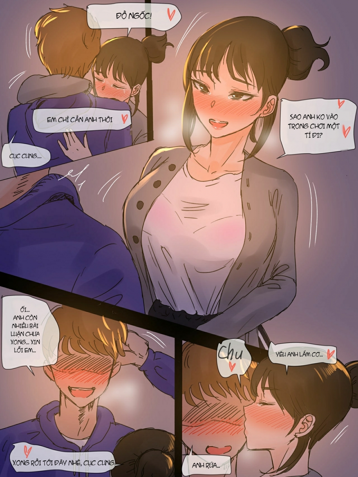 Đọc truyện hentai Tình Đầu - Oneshot
