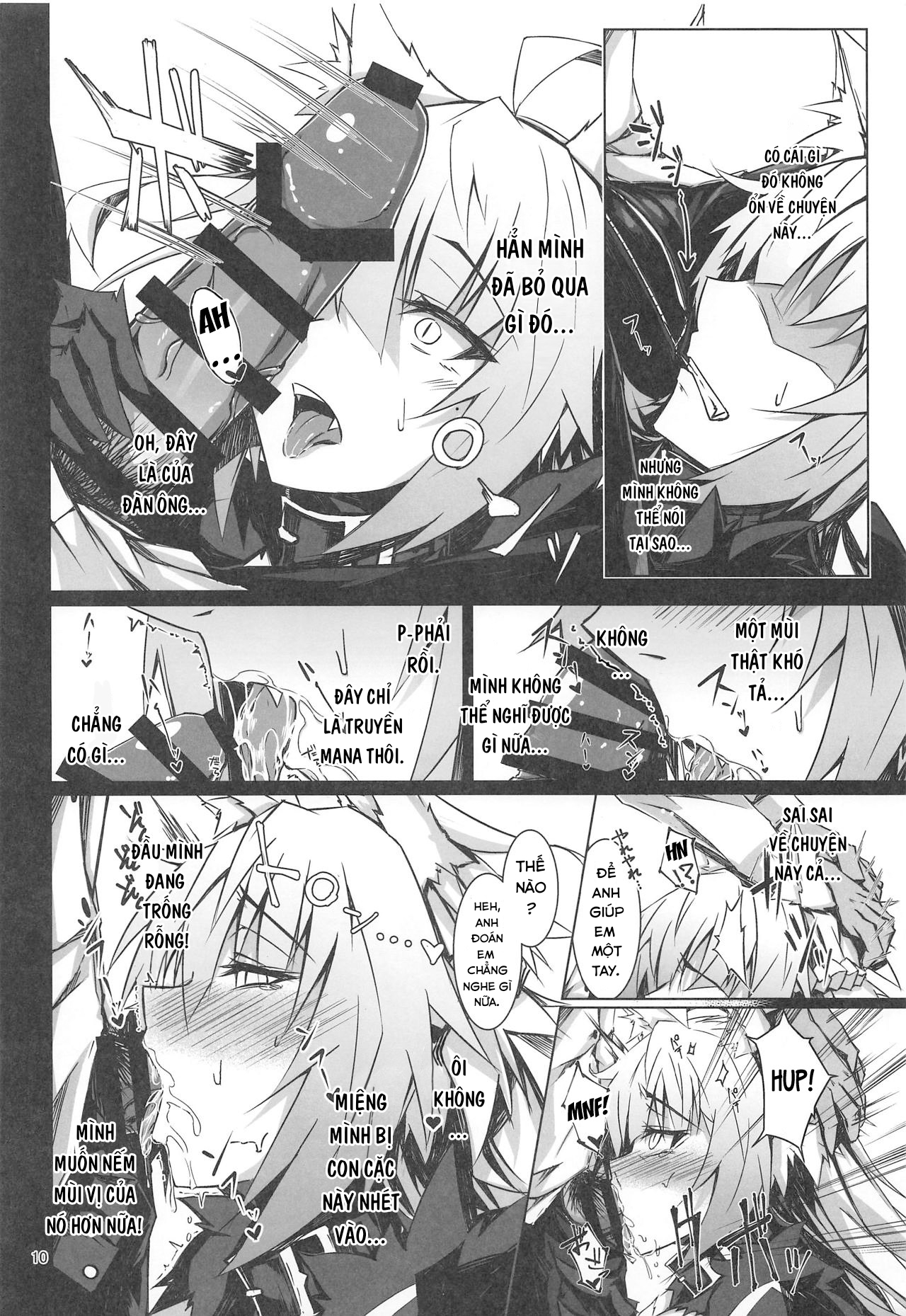 Đọc truyện hentai Ryouken wa Mesuinu Rashiku - Oneshot