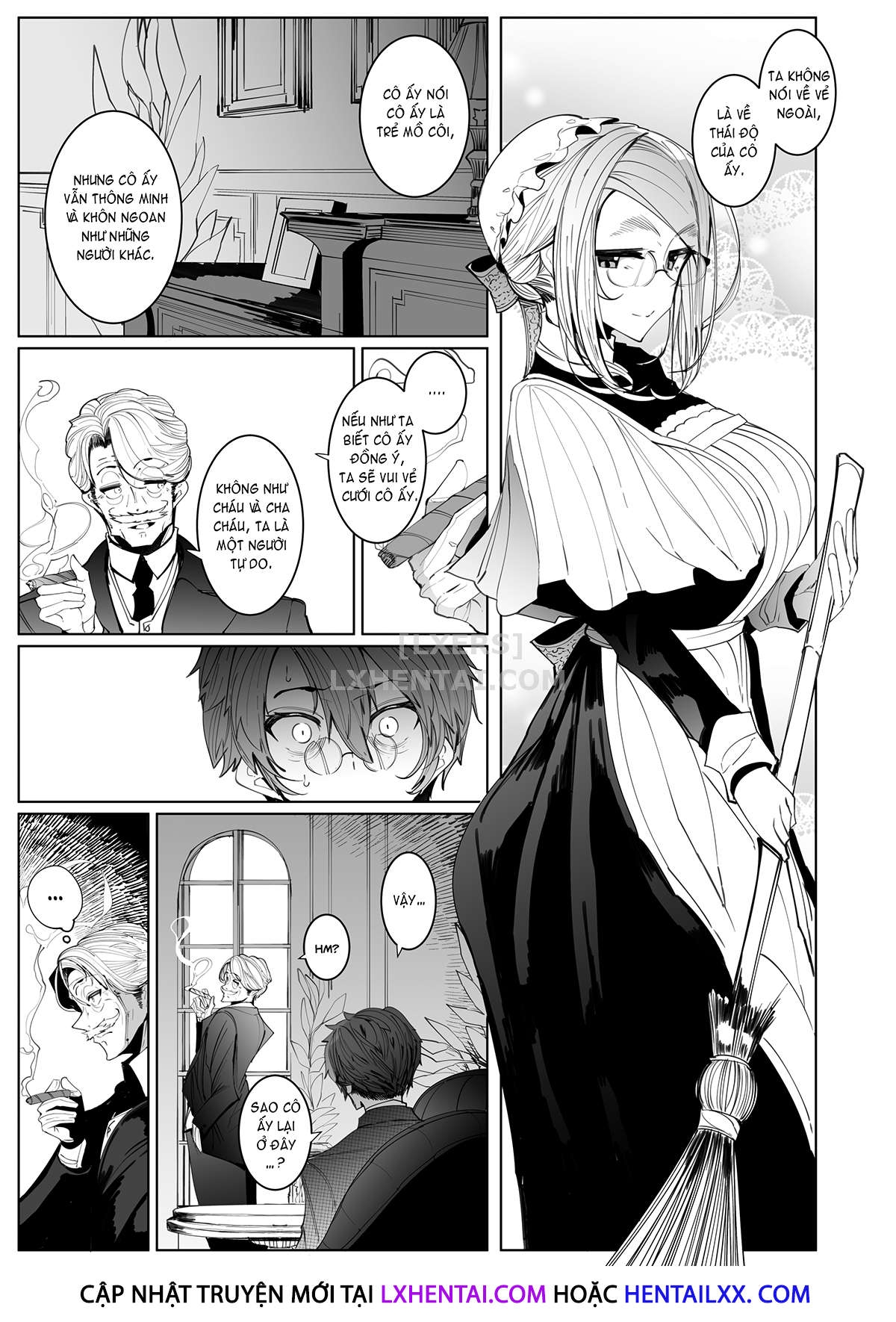 Đọc truyện hentai Shinshi Tsuki Maid no Sophie-san - Chap 4