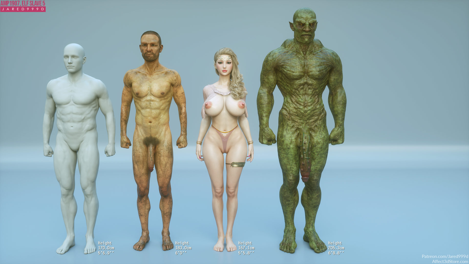 Đọc truyện hentai Elf Slave - Chapter 5: Concept Art