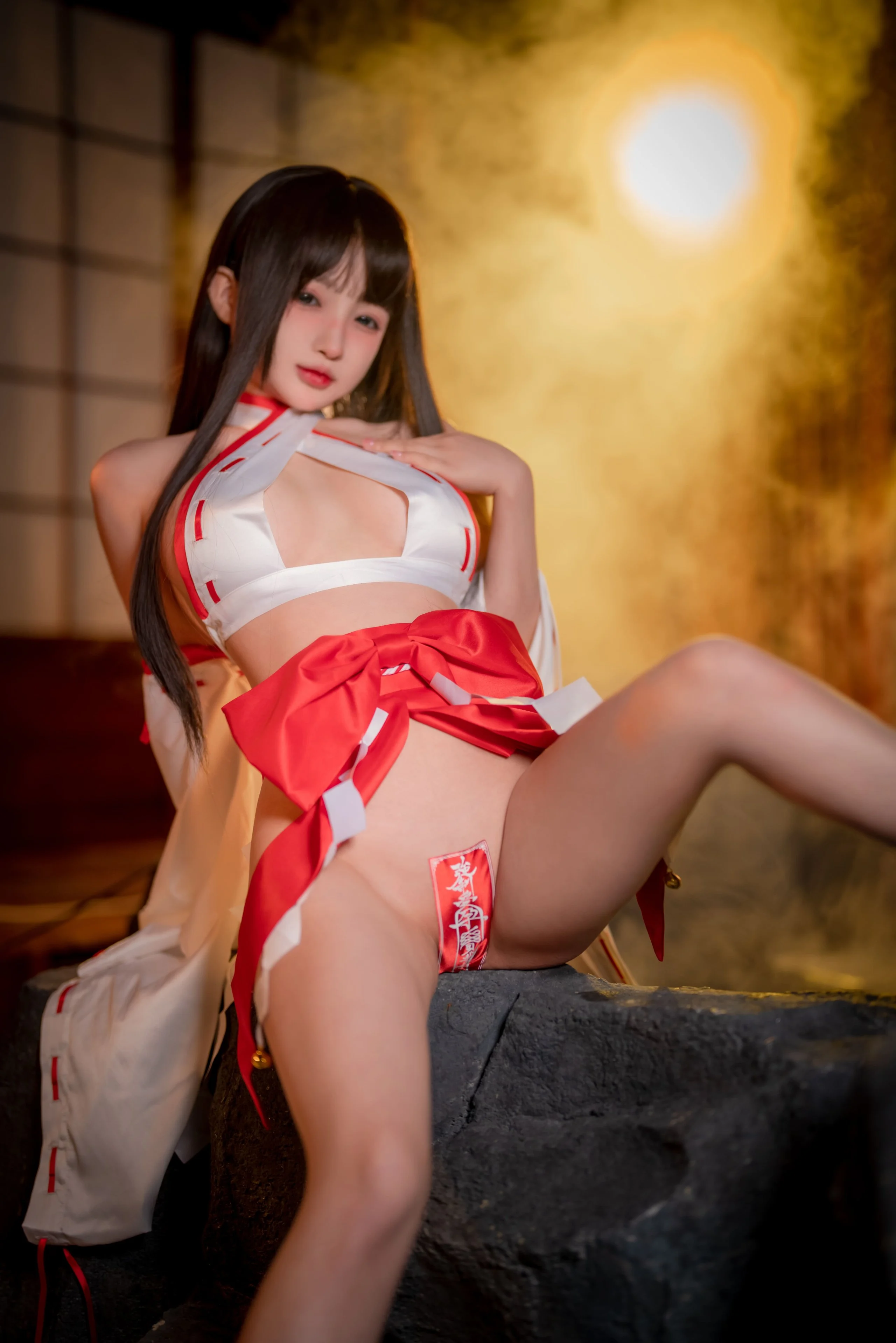 Đọc truyện hentai Tuyển tập Albums siêu phẩm Cosplay - Chap 648 - [Sakurai Ningning] Holy Miko