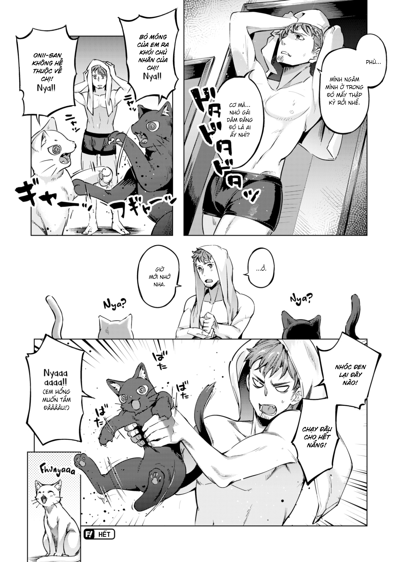 Đọc truyện hentai Hai Bé Mèo Lang Thang - Chap 2