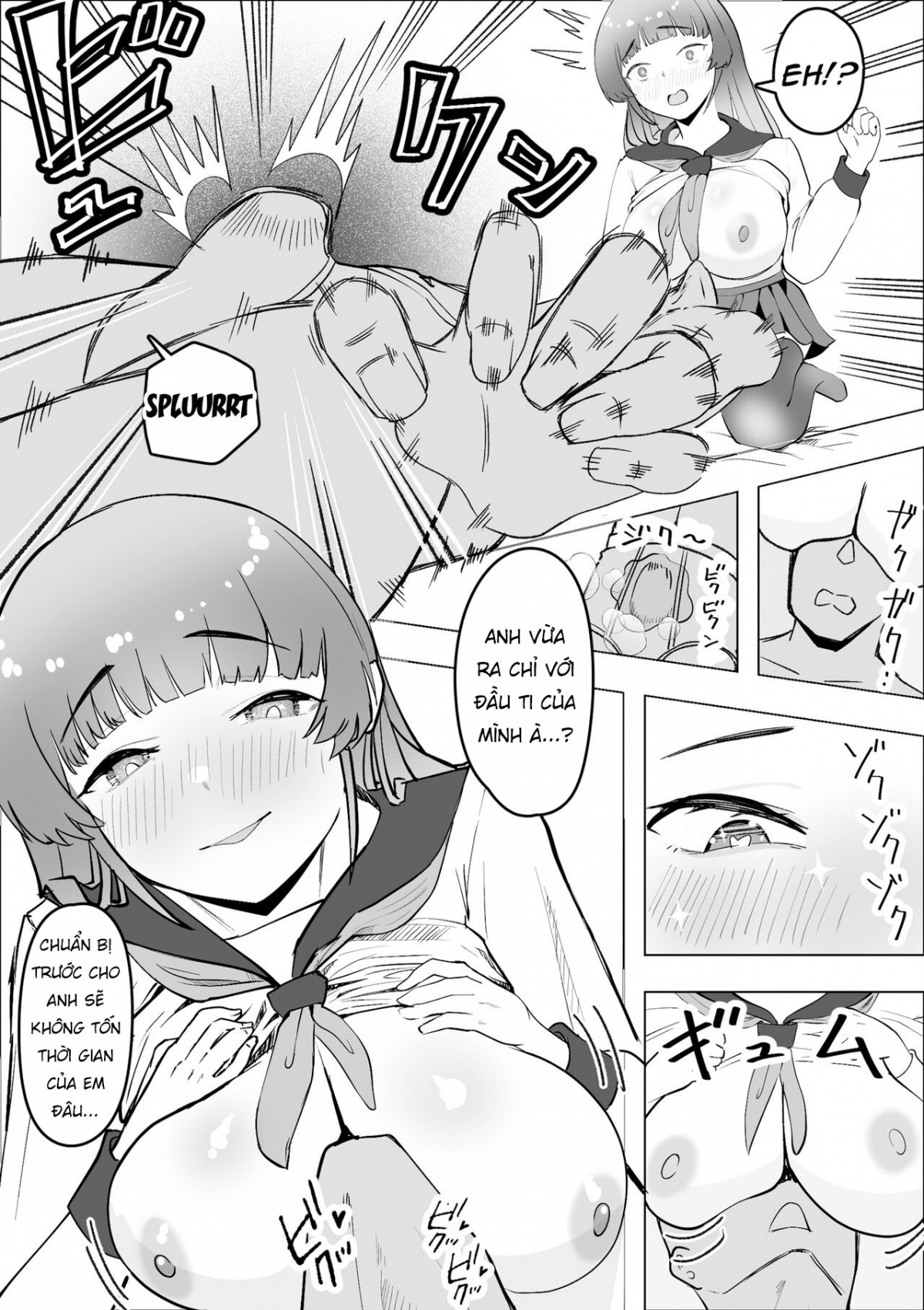 Đọc truyện hentai Tabe Gal -Muchimuchi Tennen Gal wa Papakatsu Shimasu- - Oneshot