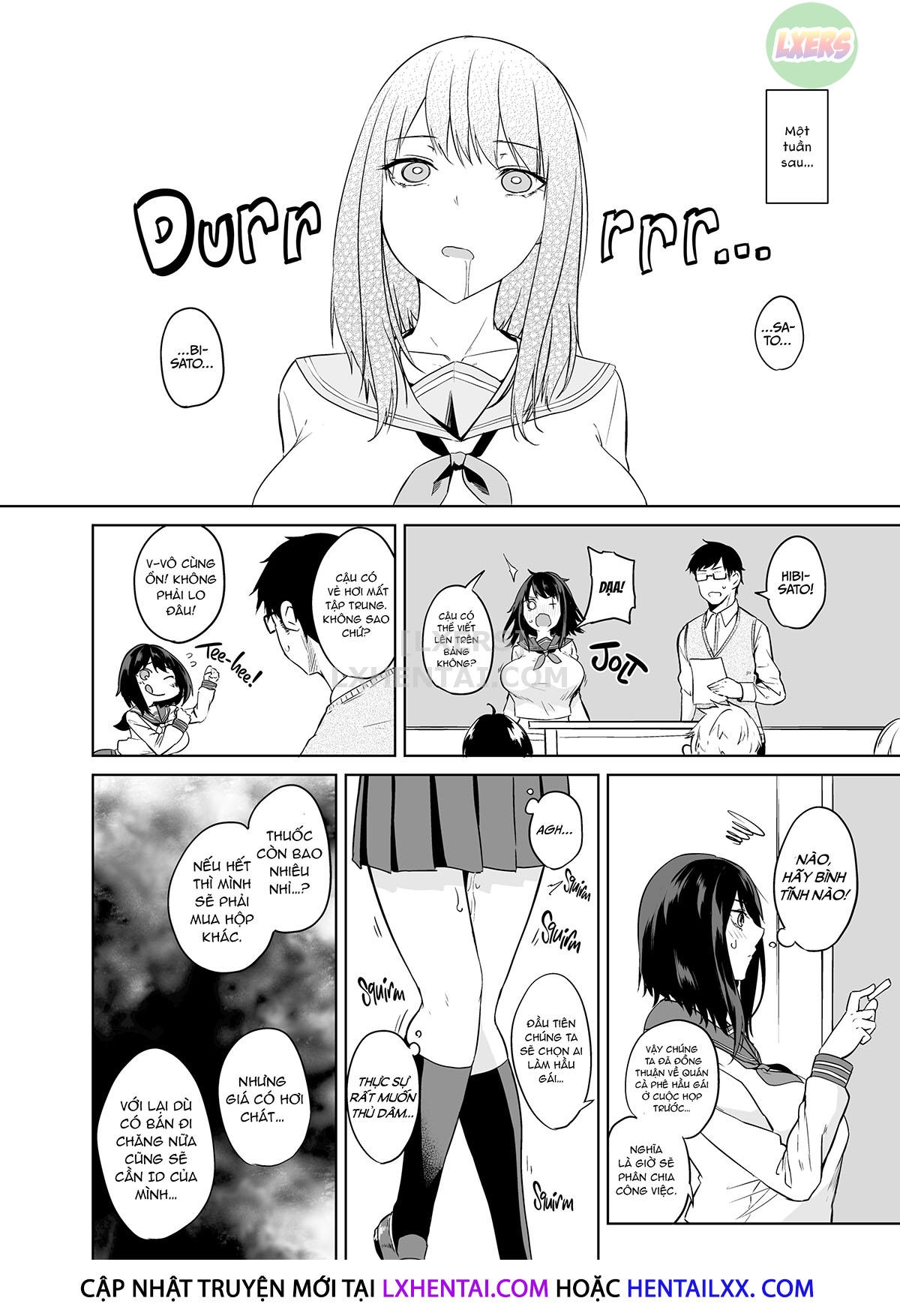 Đọc truyện hentai Đắm chìm trong dòng sữa tình yêu của em - Oneshot