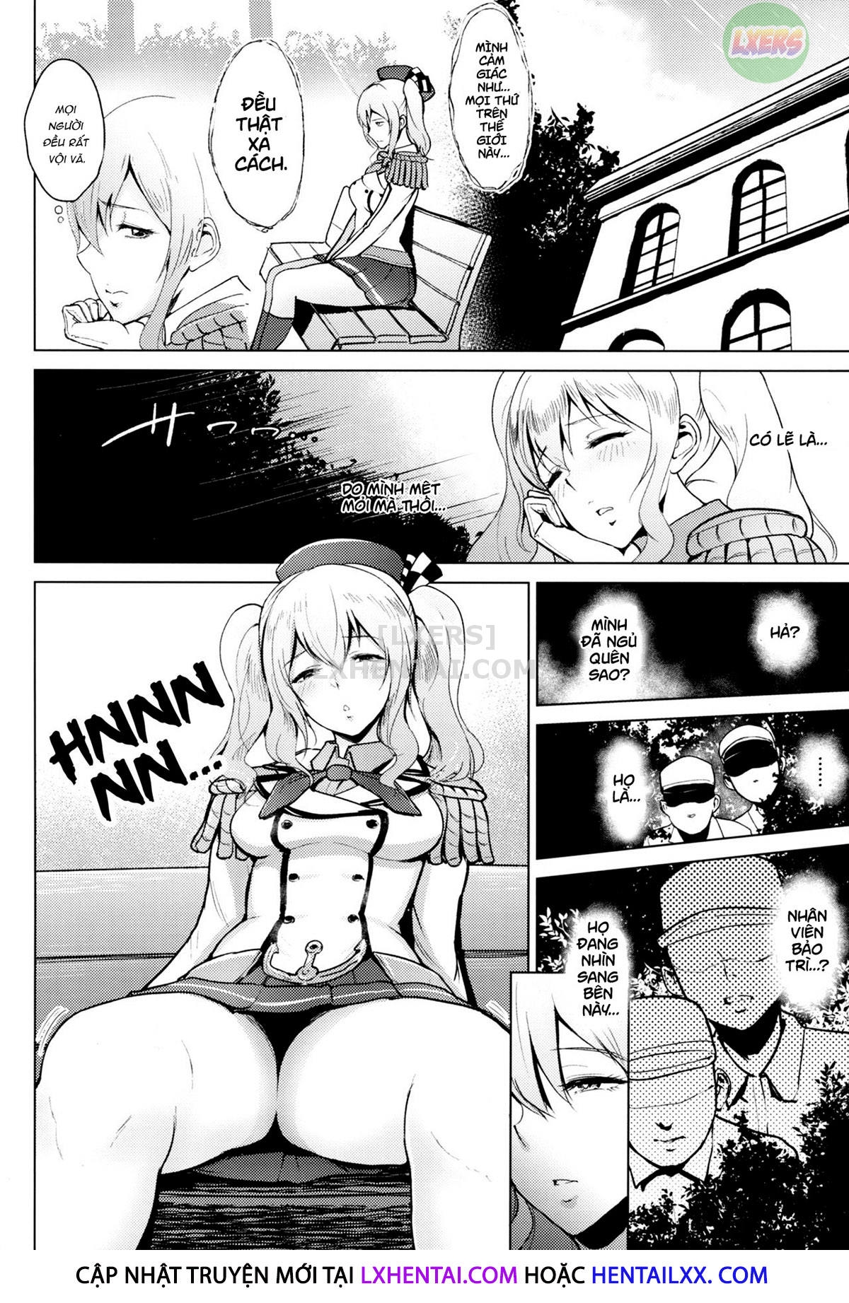 Đọc truyện hentai Roshutsu Ni Hamatta Kashima To Houshou - Oneshot