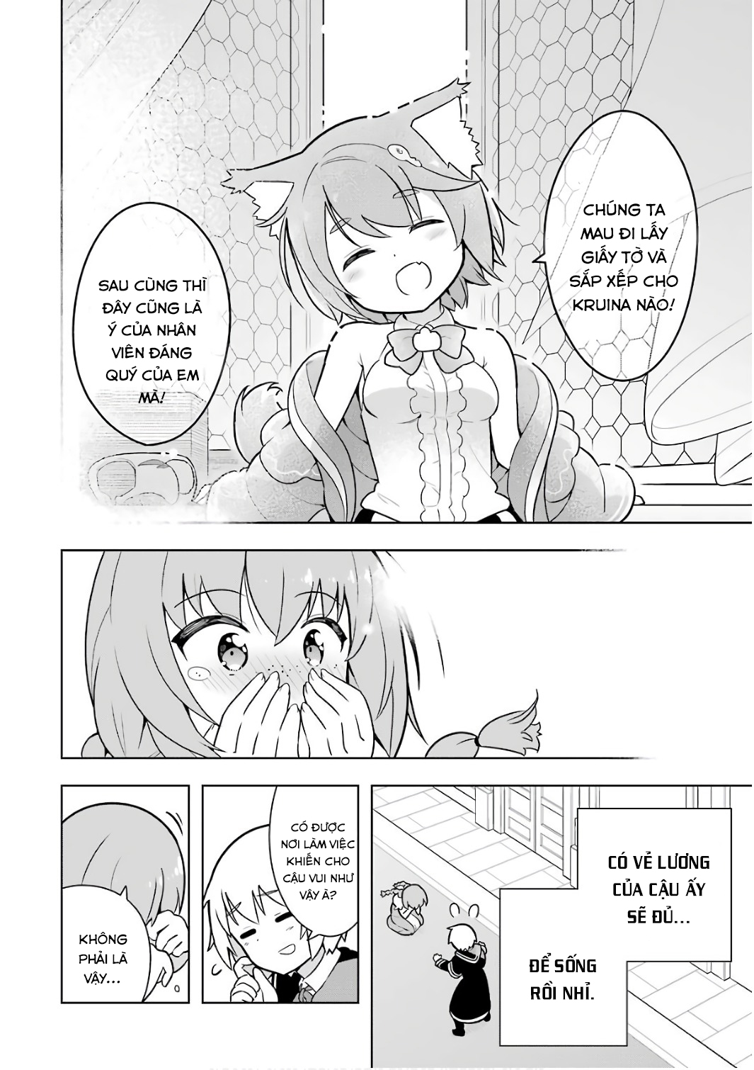 Đọc truyện hentai Tôi không có duyên với Bạch Ma Thuật, thế còn Hắc Ma Thuật thì sao? - Chap 4 [Nước ở đầm lầy rất lạnh, nhưng công ty lại rất ấm!]