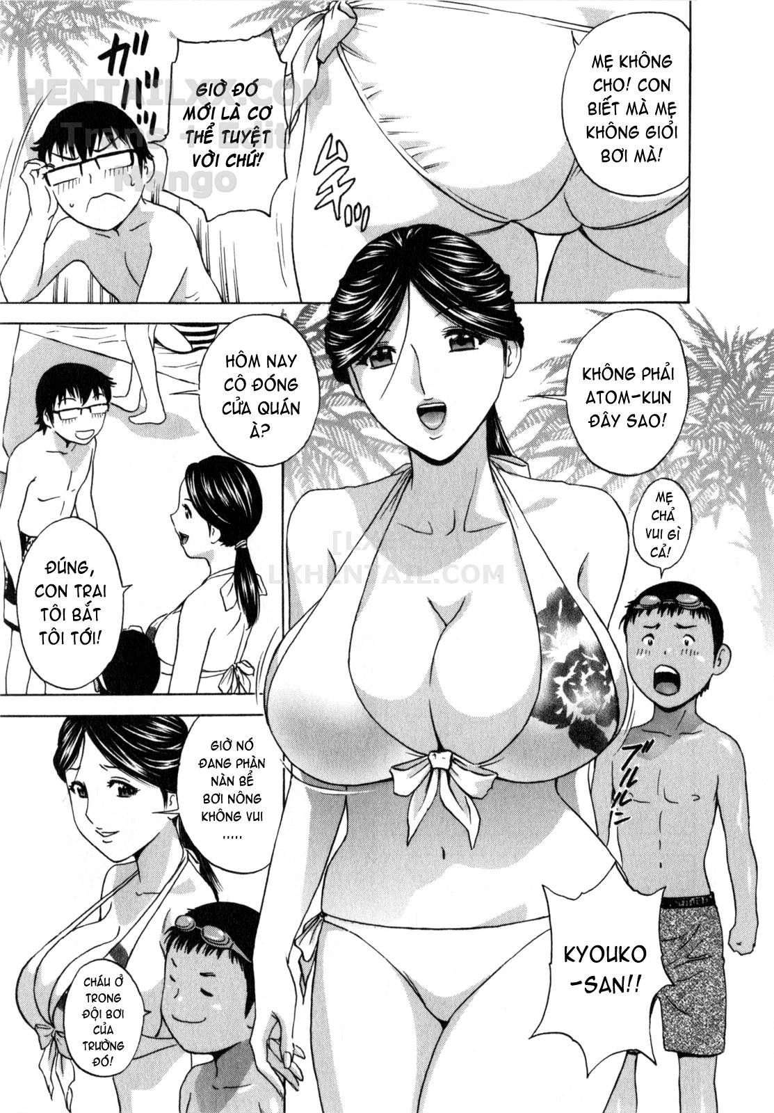 Đọc truyện hentai Life With Married Women Just Like A Manga - Chap 7