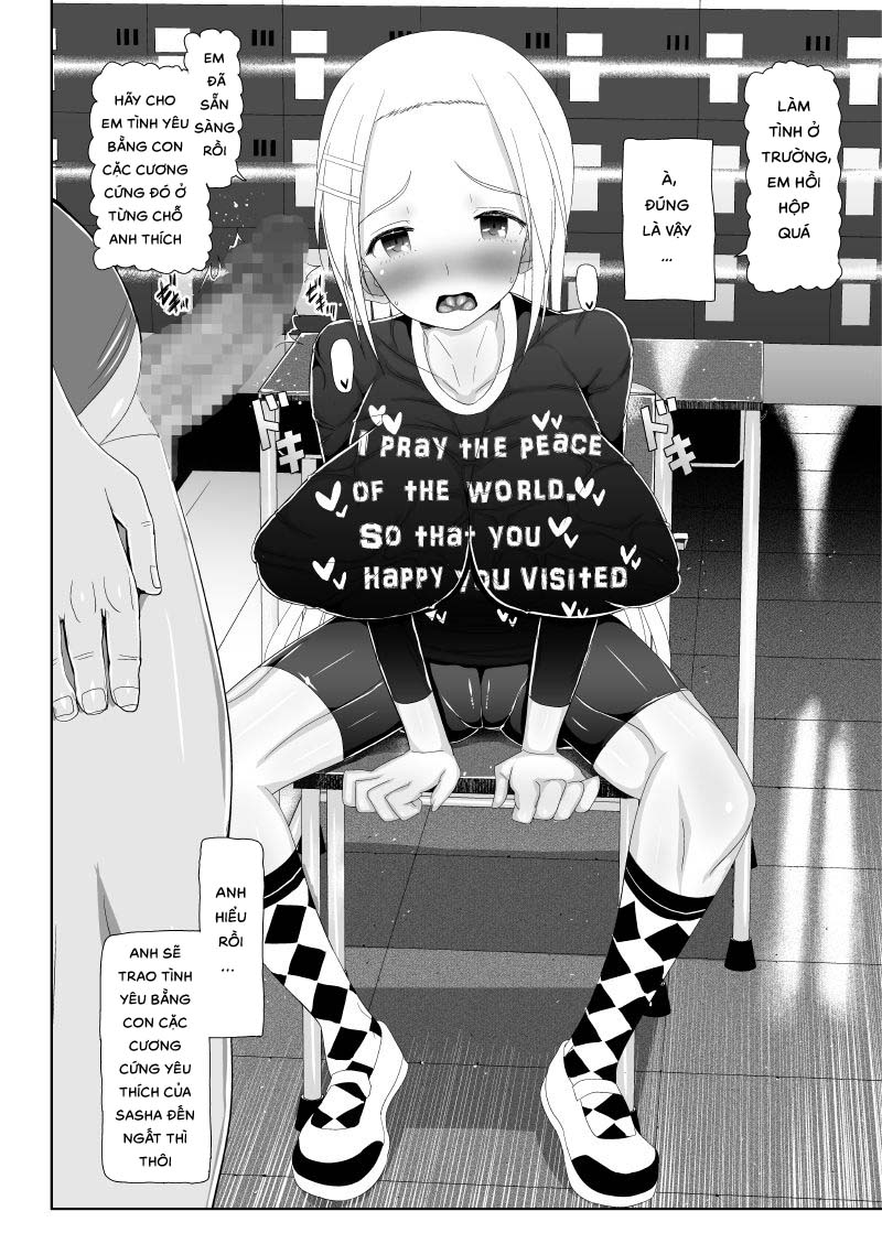 Đọc truyện hentai Loli Kyonyuu ni Yoroshiku Sou - Chap 8 + 9 - End.