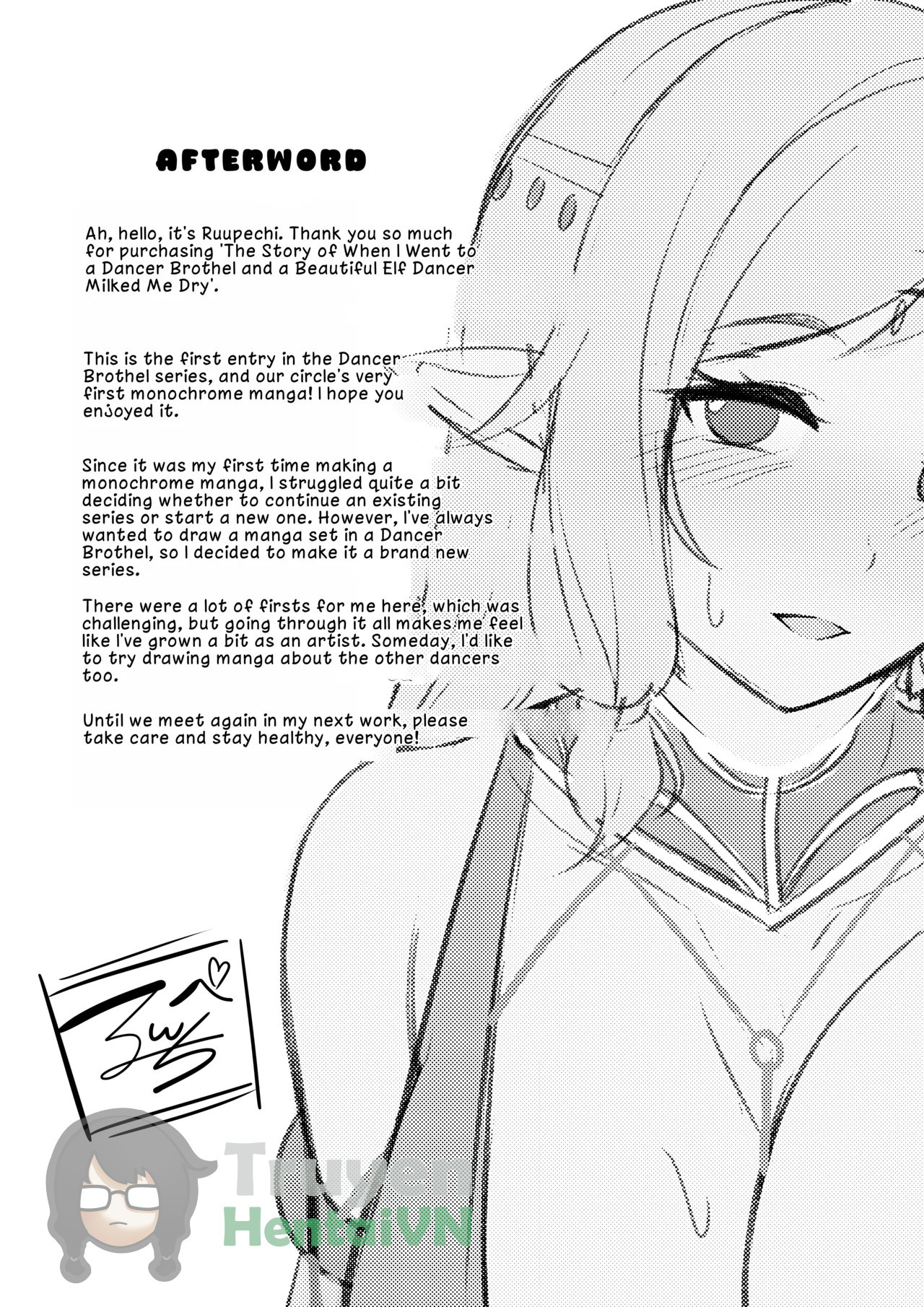 Đọc truyện hentai Odoriko Shoukan ni Ittara, Bijin Elf no Odoriko ga Ippai Shiboritotte Kureta Ohanashi - Oneshot