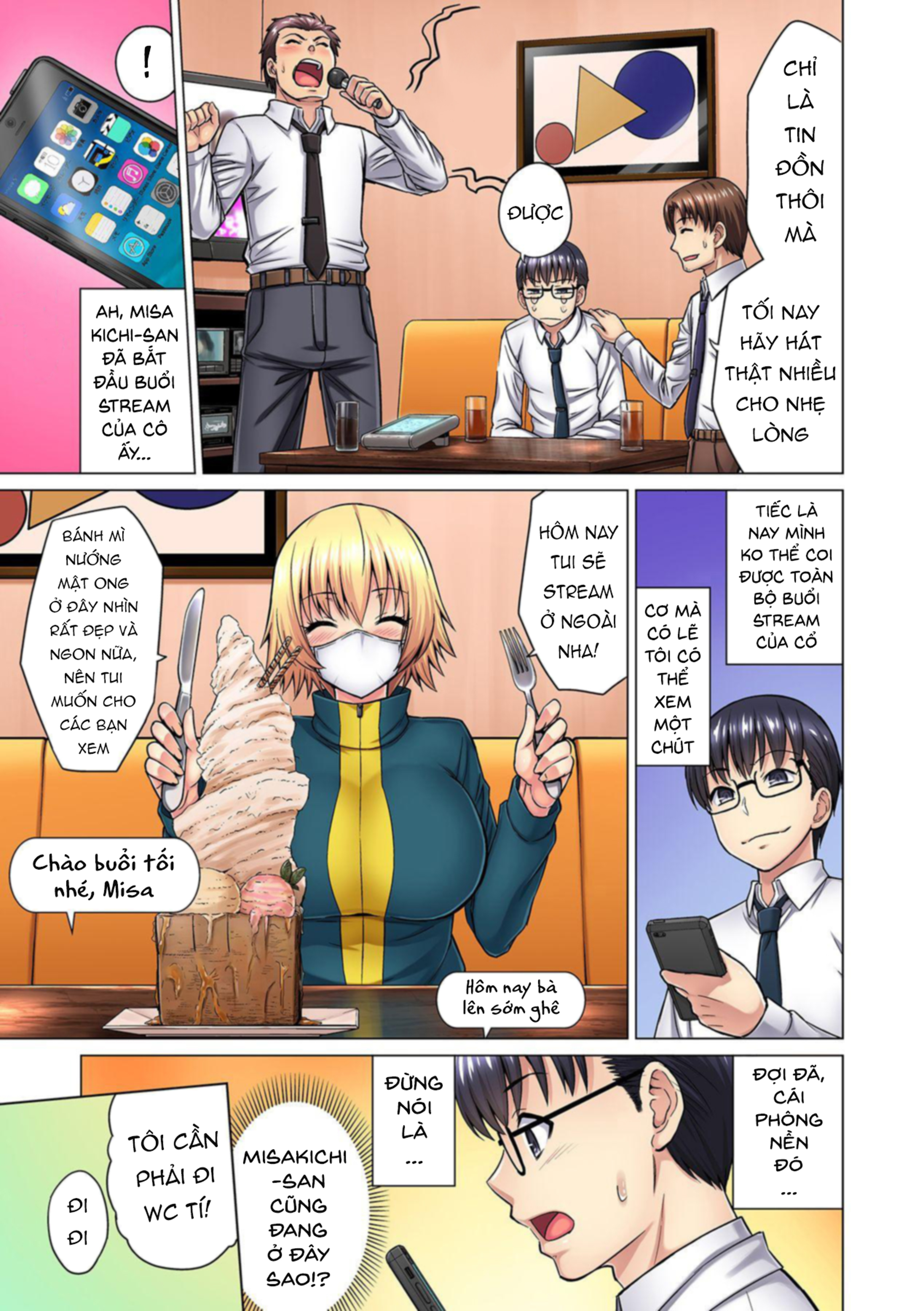 Đọc truyện hentai M-jo Joushi to no Sex o Sekai ni Haishinchuu? Icchau Tokoro ga Haishin sarechau~! - Chapter 01