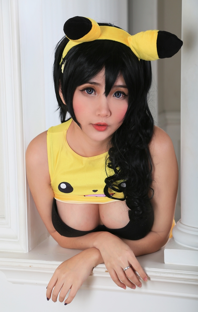 Đọc truyện hentai Tuyển tập Albums siêu phẩm Cosplay - Chap 675 - Hana Bunny – Pikachu